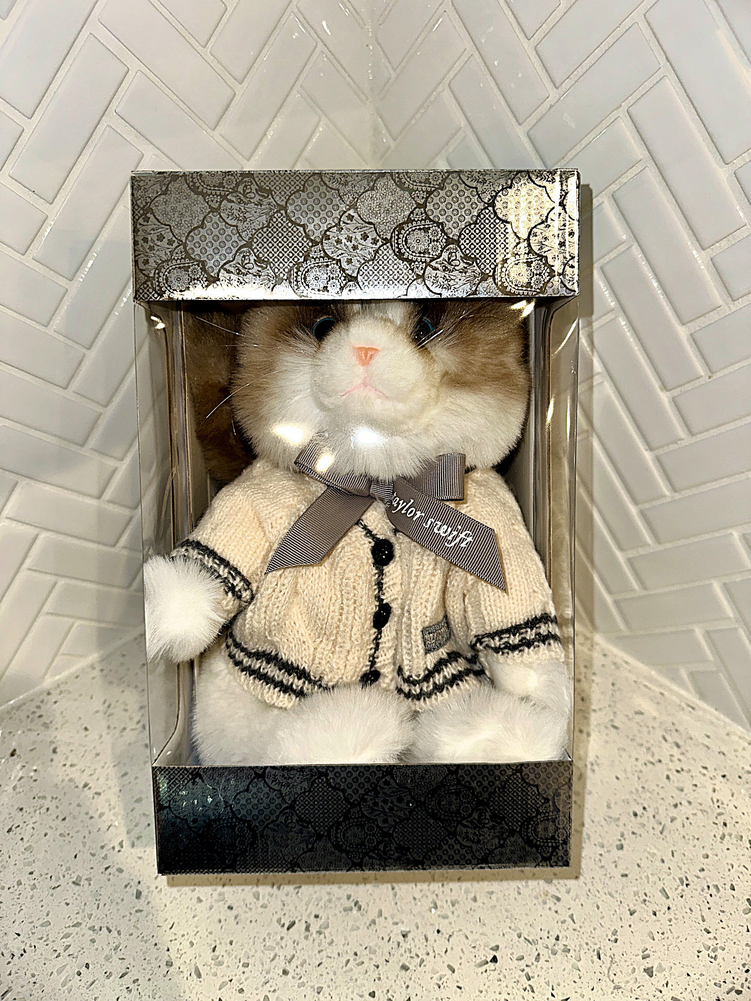 Taylor Swift ~ Folklore Cardigan Plush Cat (Benjamin) – Stuffed