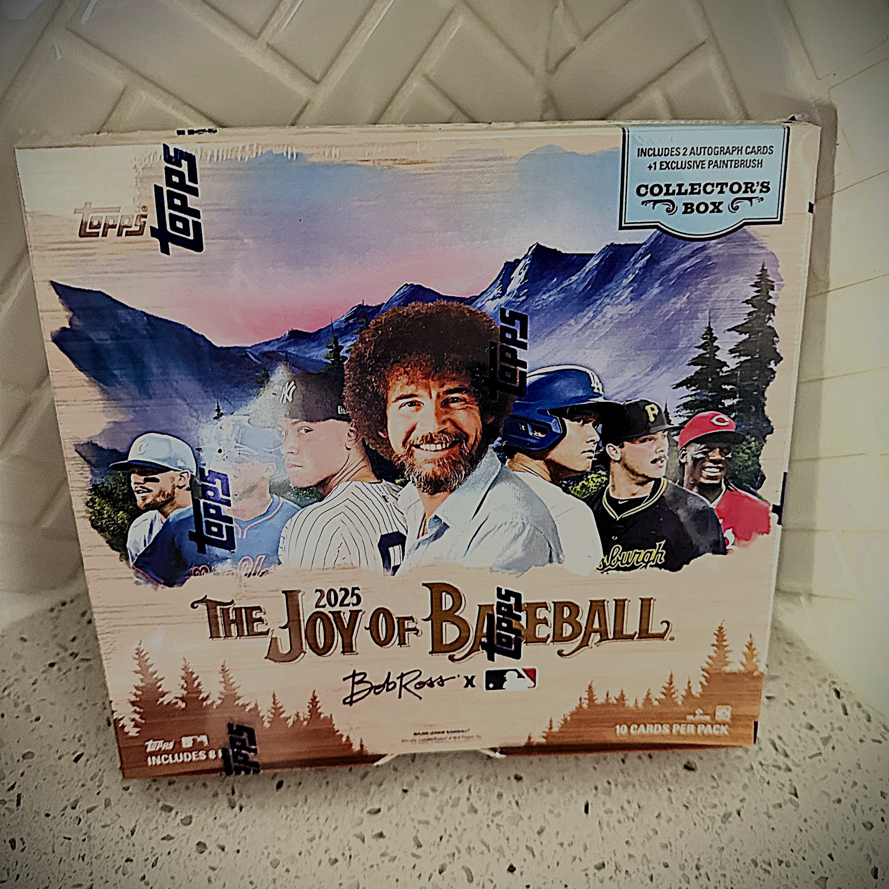 Topps 2025 Bob Ross Collectors Box 