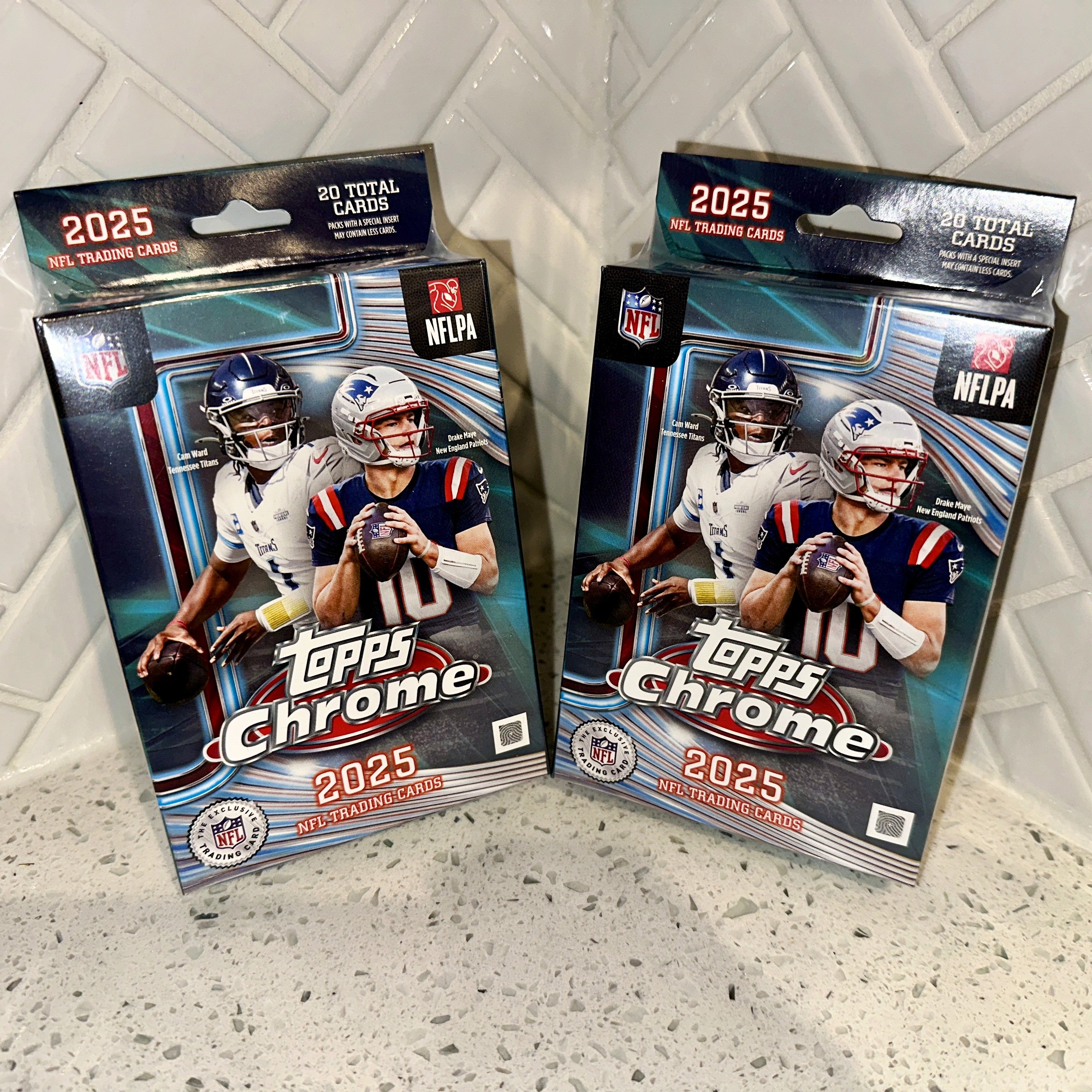 2025 Topps Chrome NFL Football Hobby Hanger Box Lot 2 – Limited Collectibles