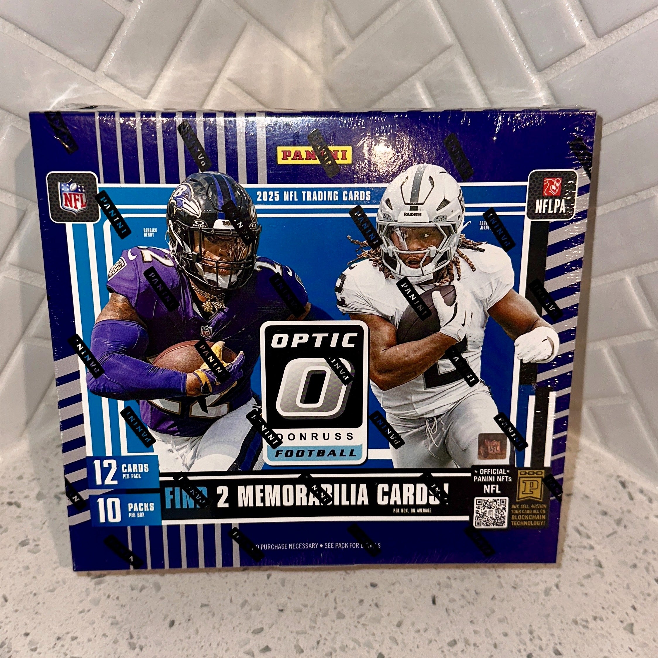 2025 Panini Donruss Optic Football Hobby Preferred Box Front – Limited Collectibles