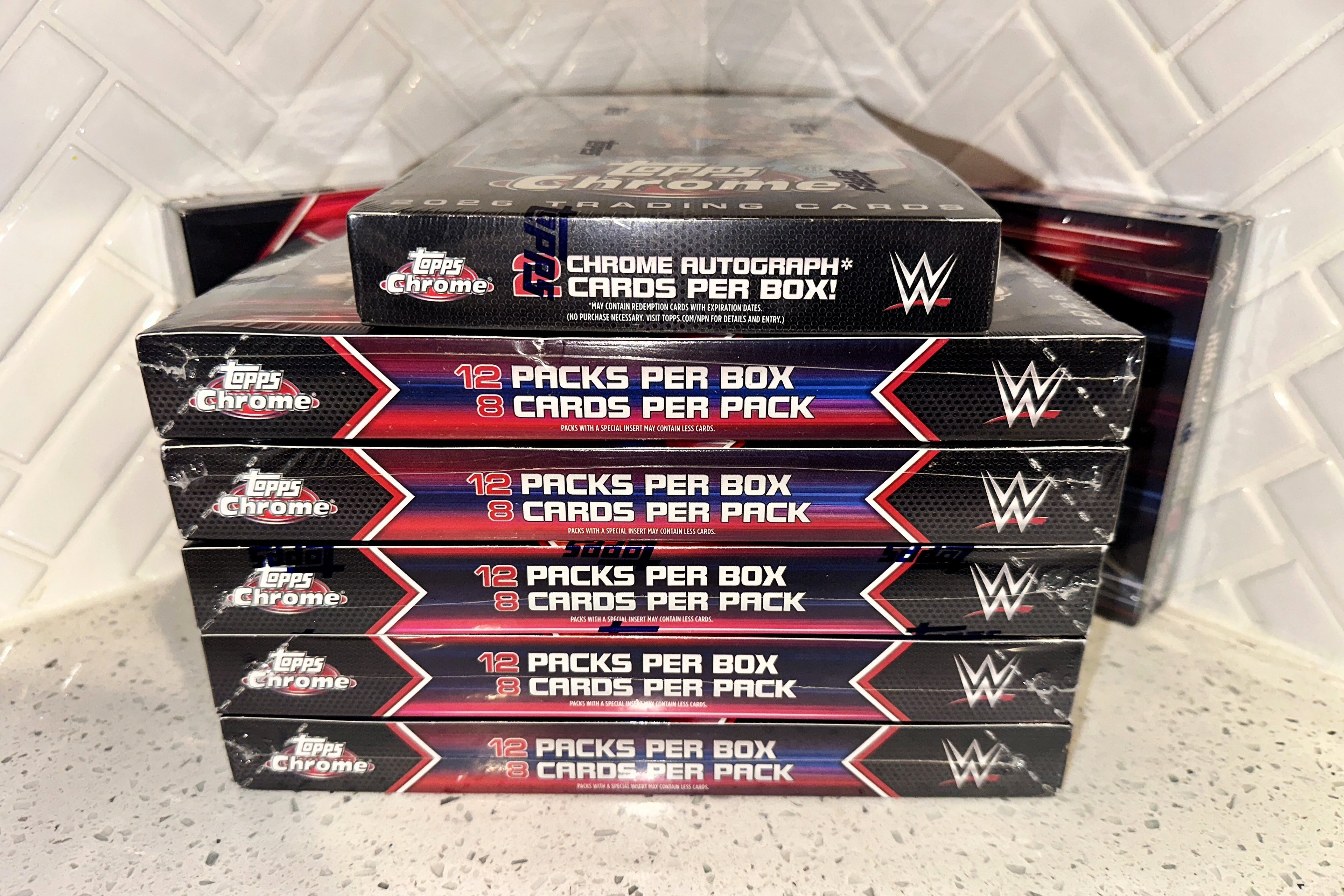 2026 Topps Chrome WWE Wrestling Hobby Box Detail Specs – Limited Collectibles