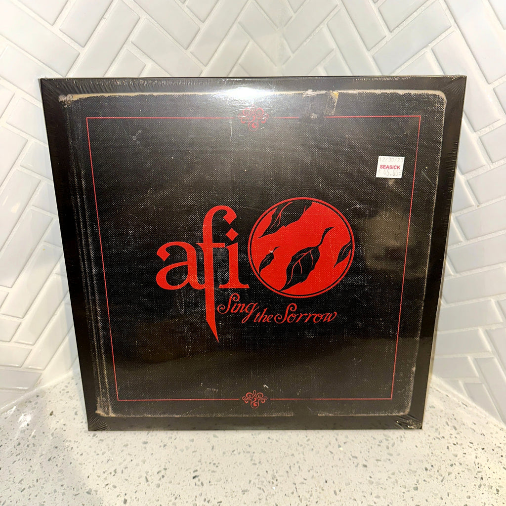AFI Sing the Sorrow 2LP 20th Anniversary Edition Splatter Pinwheel Vinyl Record Front