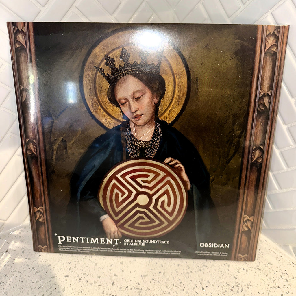 Alkemie - Pentiment Original Soundtrack 2LP - Limited Edition Gold Vinyl Record