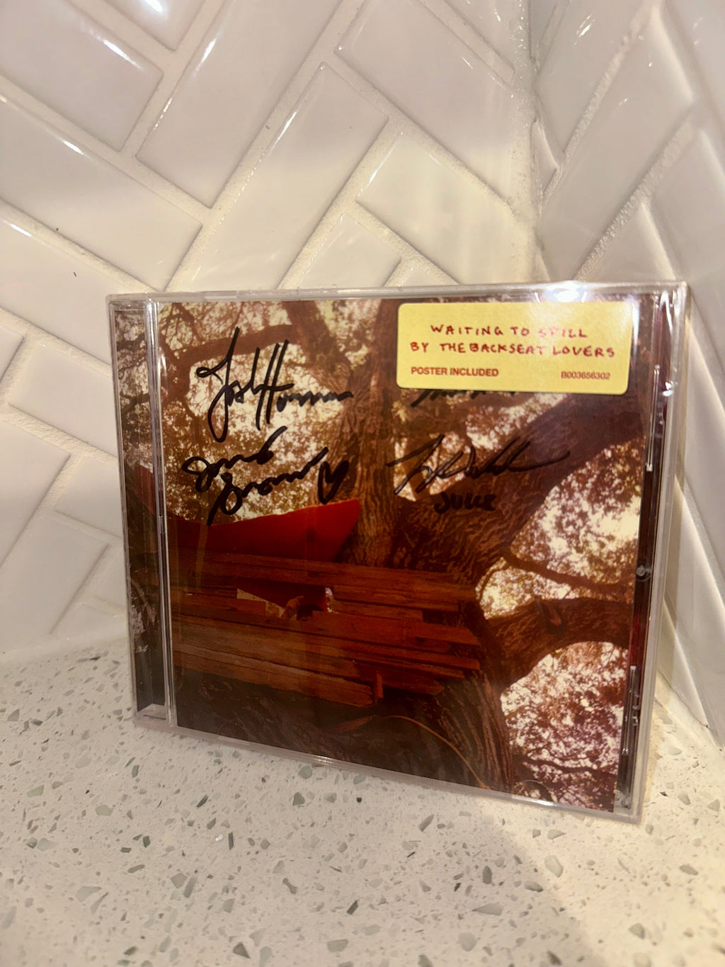 Backseat Lovers ~ Waiting to Spill CD  ~ Signed - media_cd