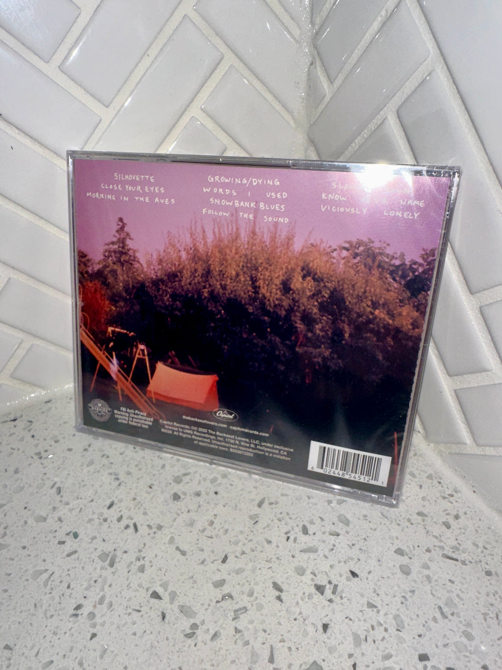 Backseat Lovers ~ Waiting to Spill CD  ~ Signed