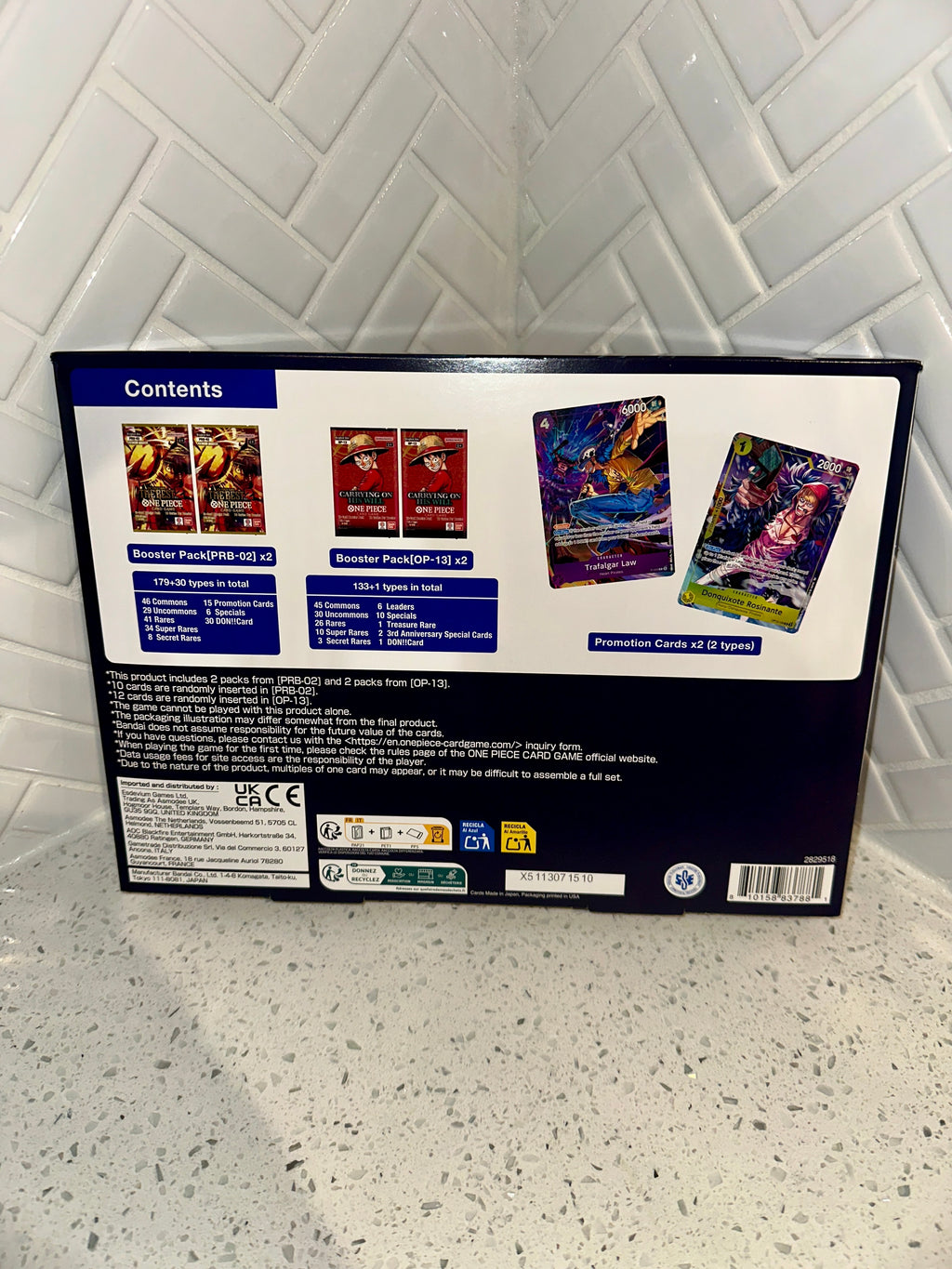 One Piece Card Game: Illustration Box Volume 6