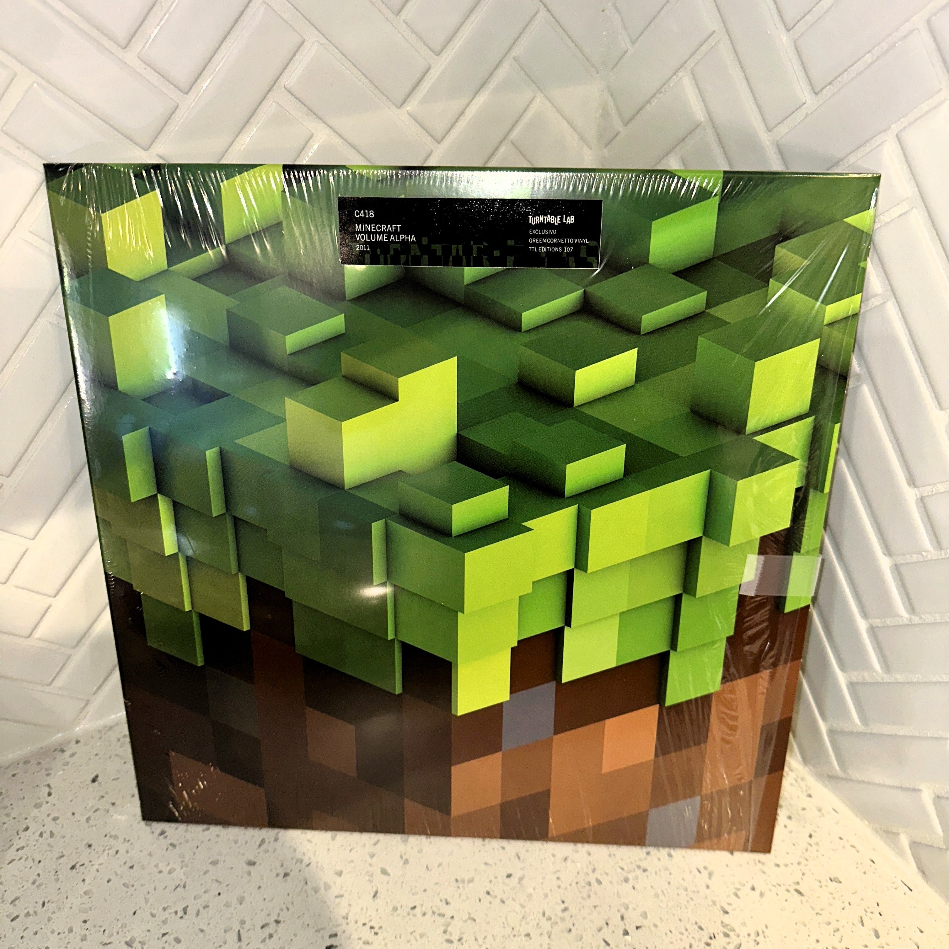 C418 - Minecraft Volume Alpha LP - Limited Edition Green Cornetto Vinyl Record - media_vinyl – Limited Collectibles