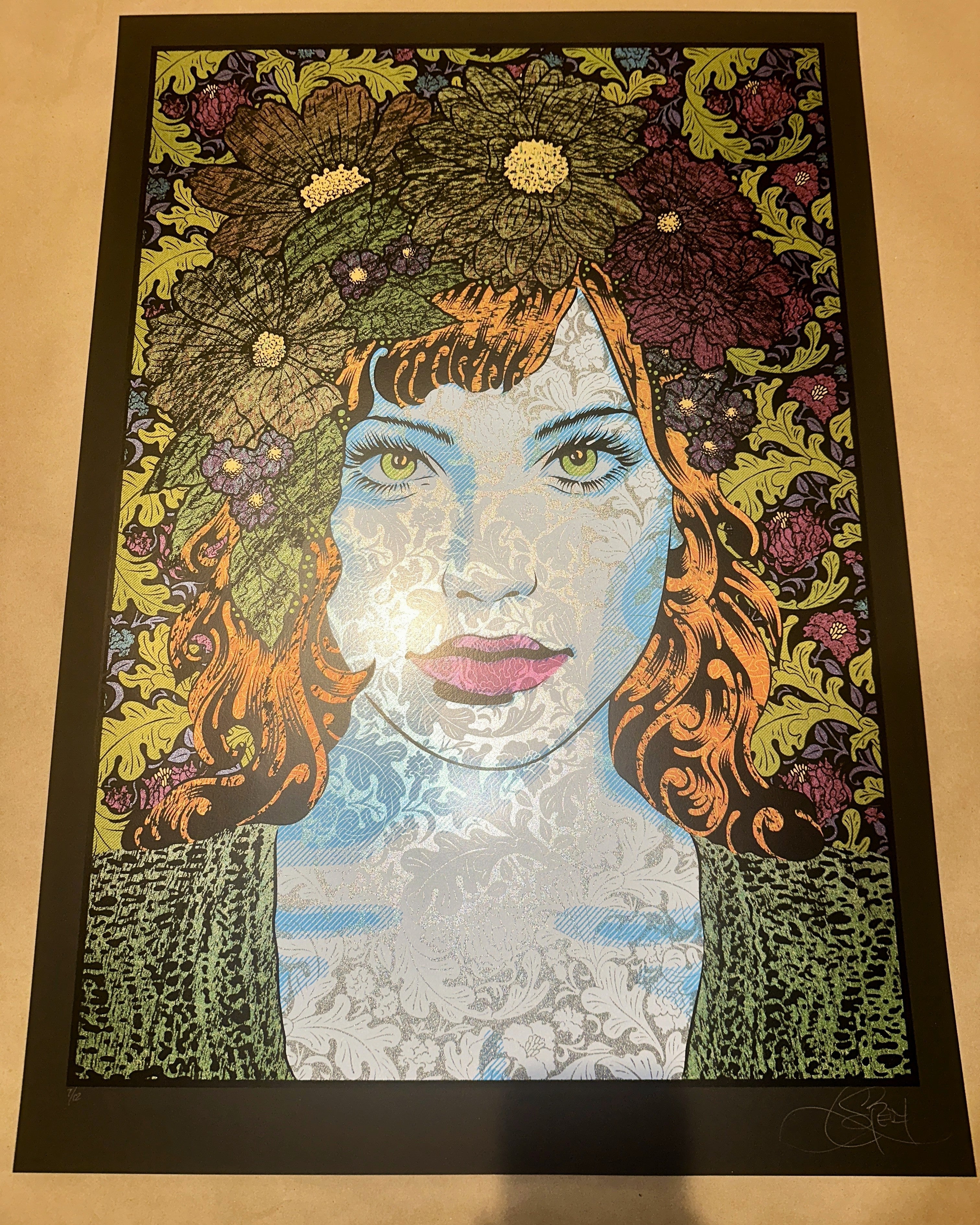 Chuck Sperry - Empathy 2020 Signed & Numbered Art Print Satin Black – Limited Collectibles