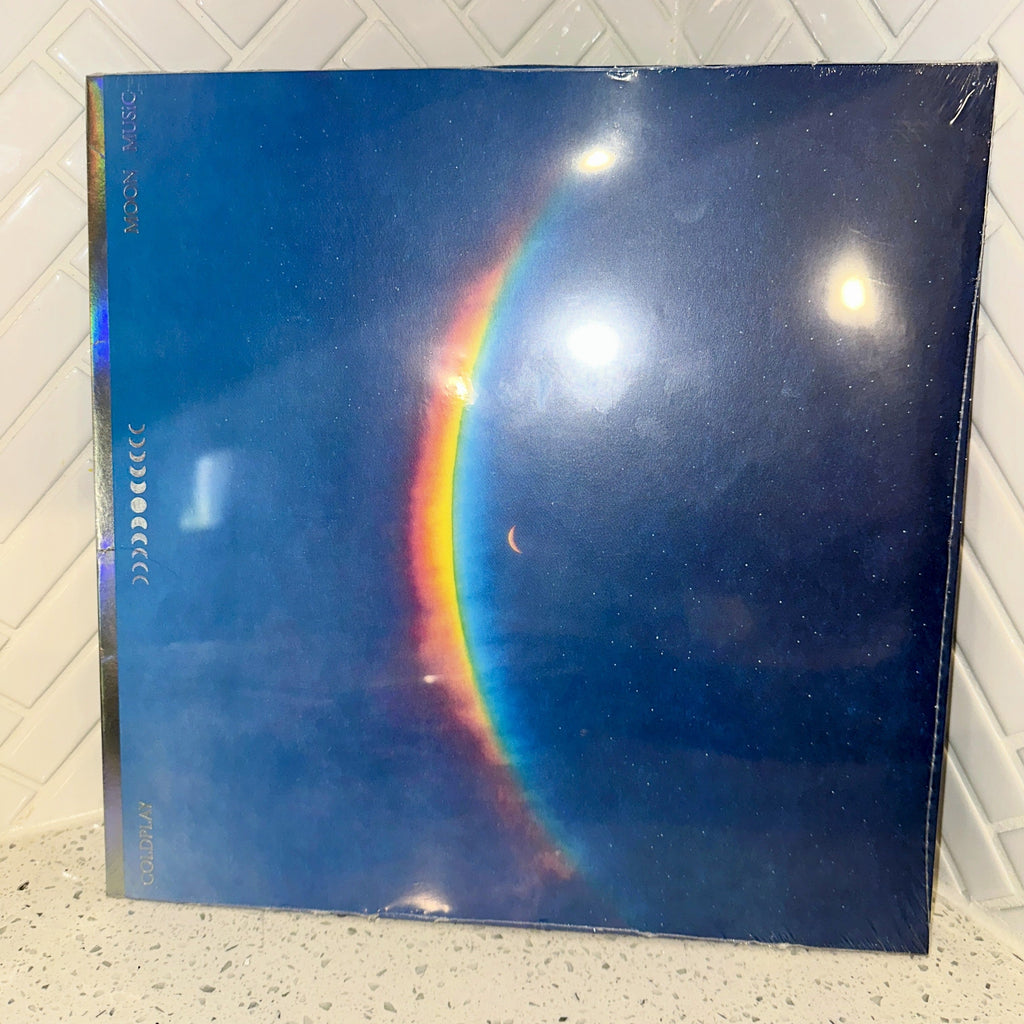Coldplay - Moon Music LP First Edition Green Translucent Recycled Vinyl - Signed - media_vinyl