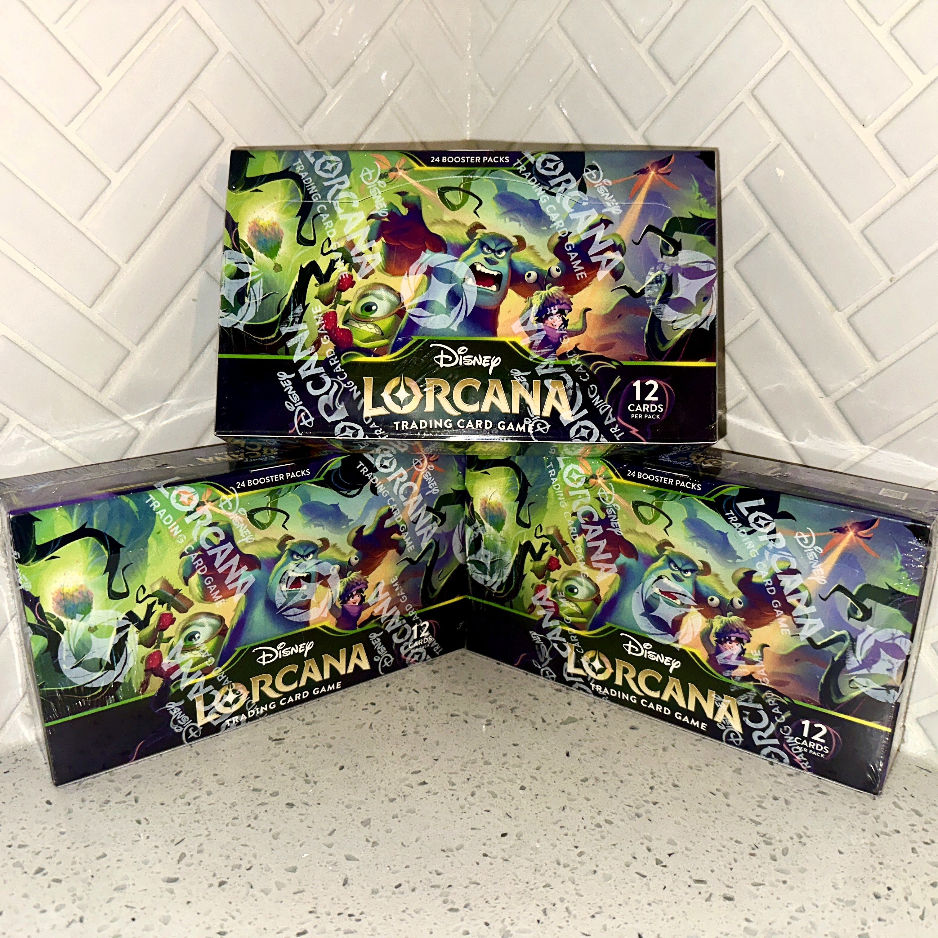 Disney Lorcana TCG Attack of The Vine! Booster Display Box Front – Limited Collectibles
