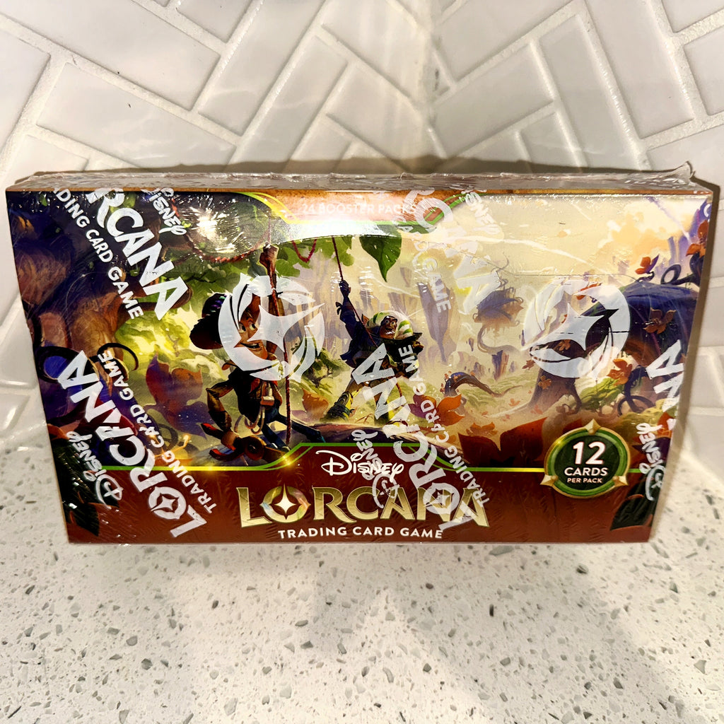 Disney Lorcana TCG Wilds Unknown Booster Display Box Front