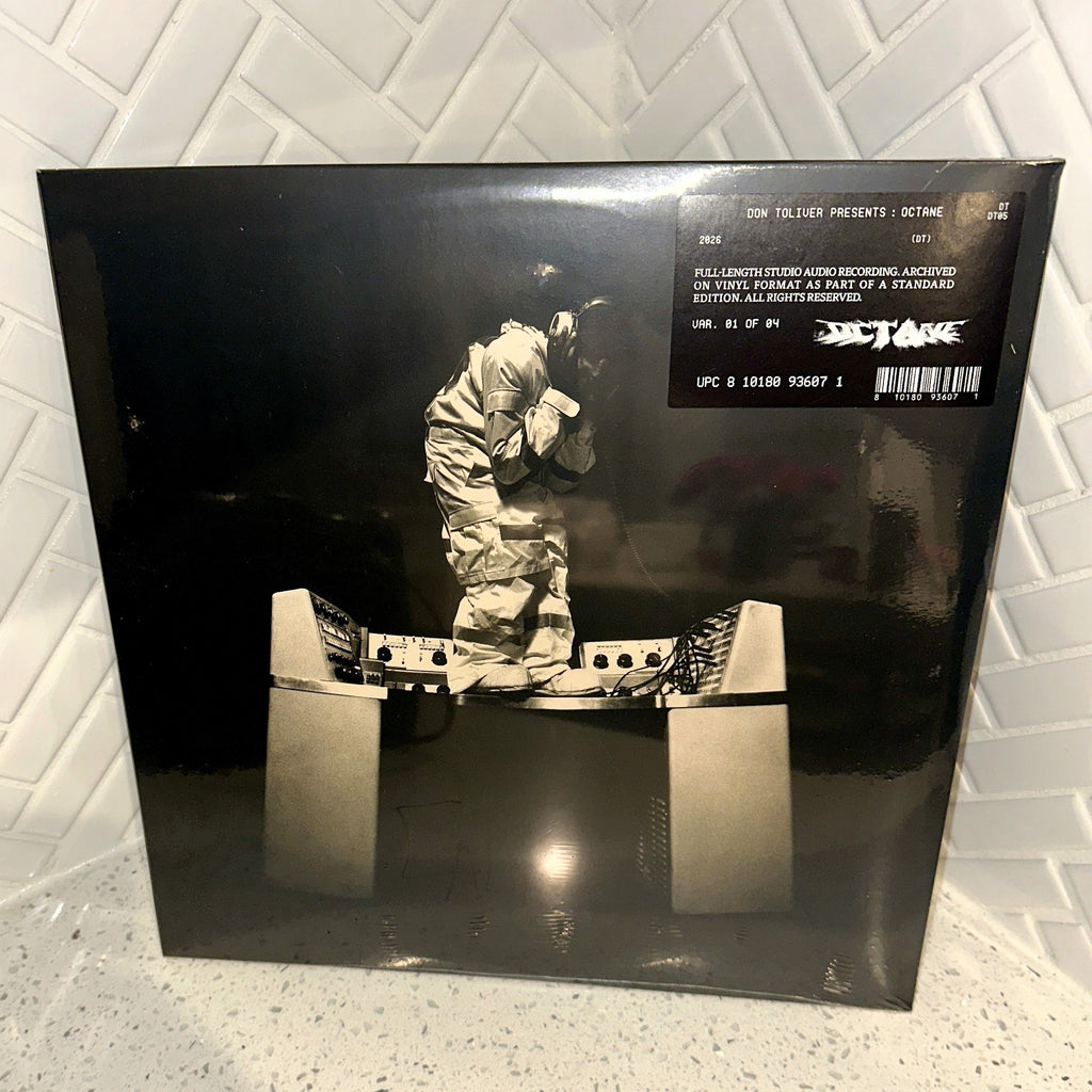 Don Toliver Octane Signed 2LP Limited Edition Autographed Cover Vinyl Record Rear
