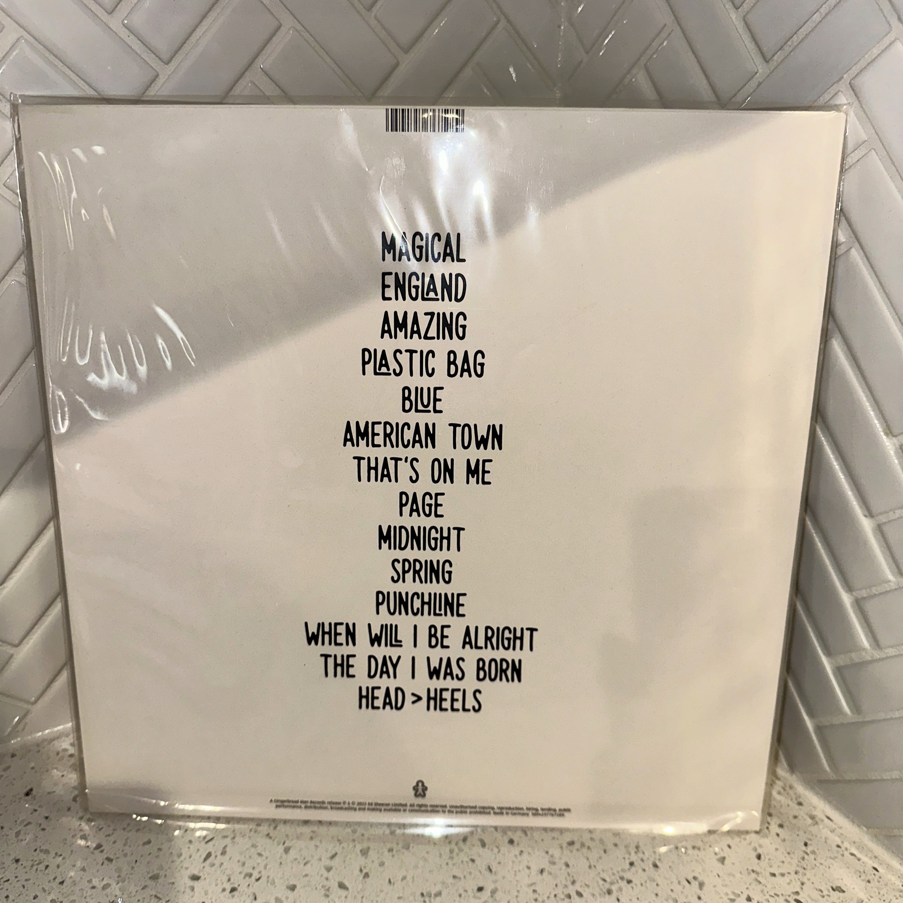 Ed Sheeran - Autumn Variations LP - White Vinyl Record - Signed on Sleeve – Limited Collectibles