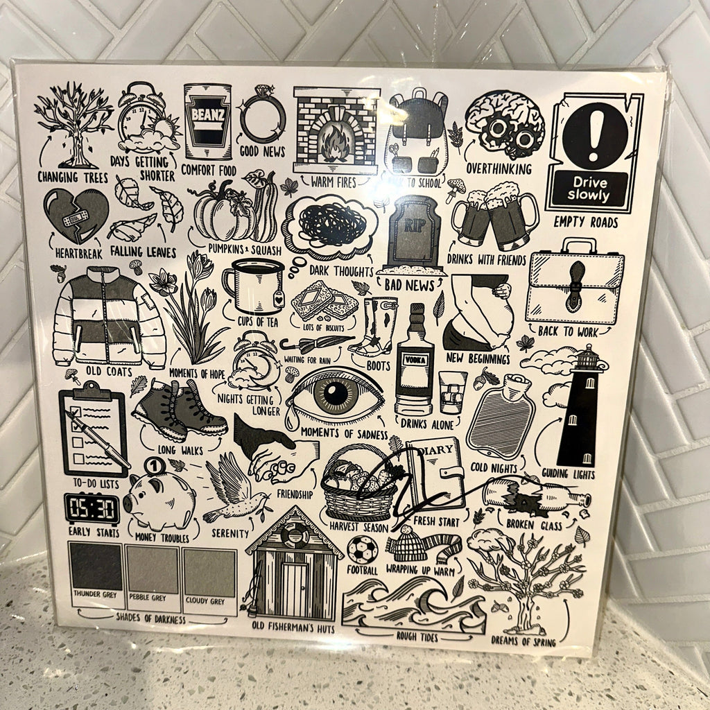 Ed Sheeran - Autumn Variations LP - White Vinyl Record - Signed on Sleeve - media_vinyl