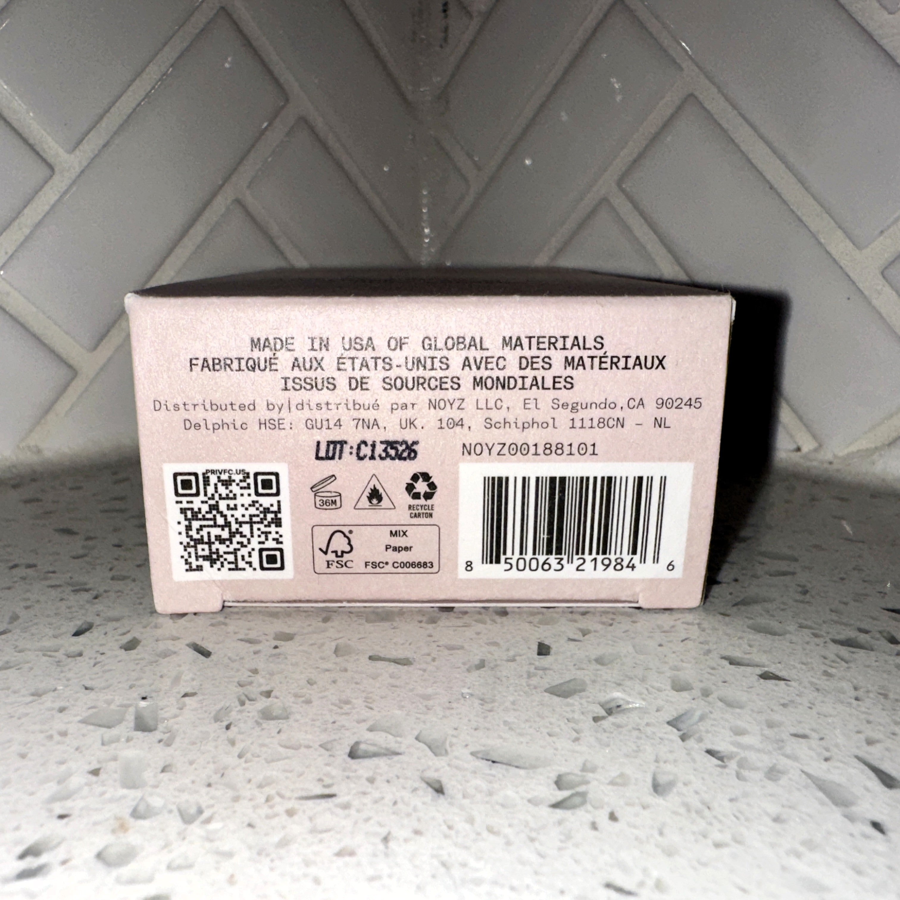 Ella Langley Be Her Eau de Parfum Noyz Warm Floral Limited Edition Perfume Bottom UPC Barcode – Limited Collectibles
