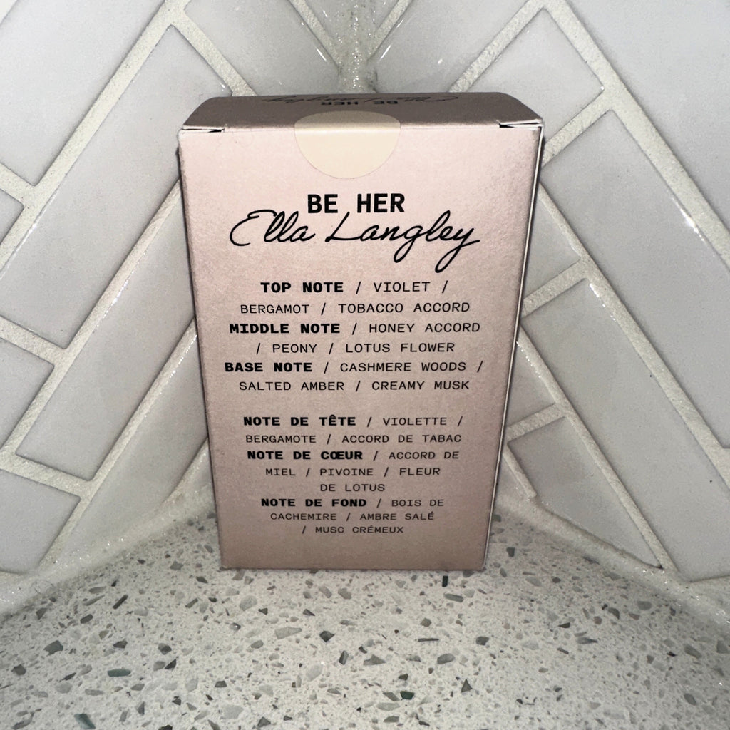 Ella Langley Be Her Eau de Parfum Noyz Warm Floral Limited Edition Perfume Rear