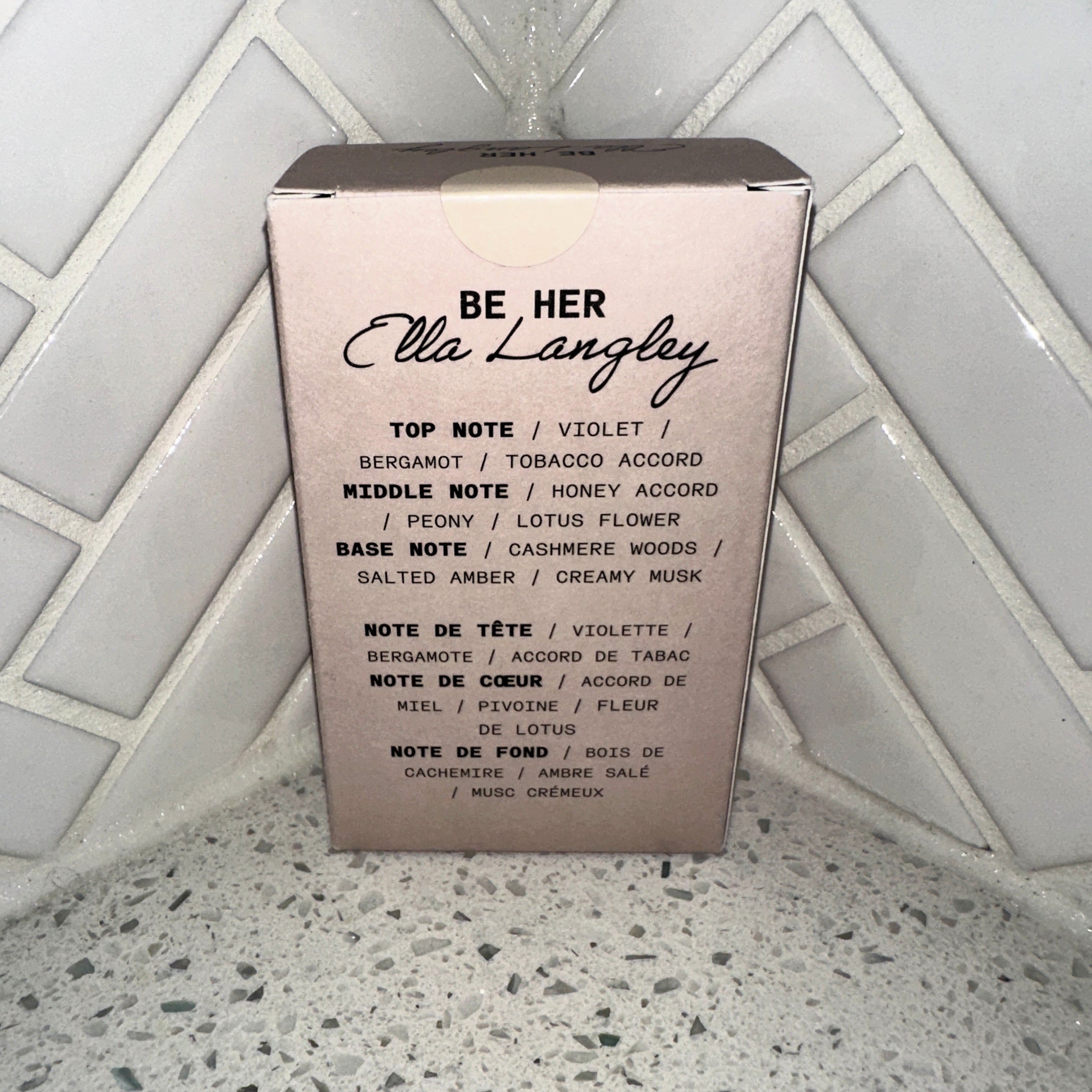 Ella Langley Be Her Eau de Parfum Noyz Warm Floral Limited Edition Perfume Rear – Limited Collectibles