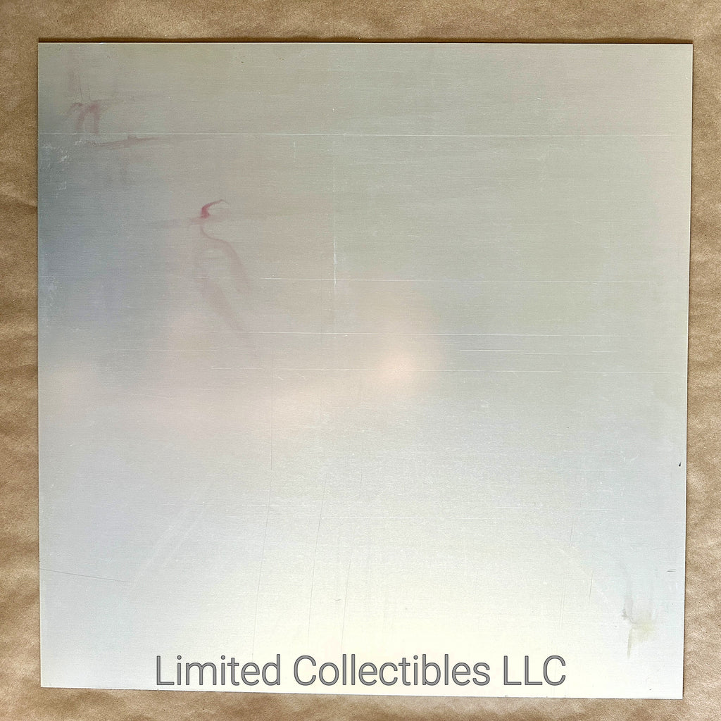 Emek Tool Berlin 2006 X-Ray Skull Rare Signed & Numbered Test Print on Anodized Aluminum Metal Back