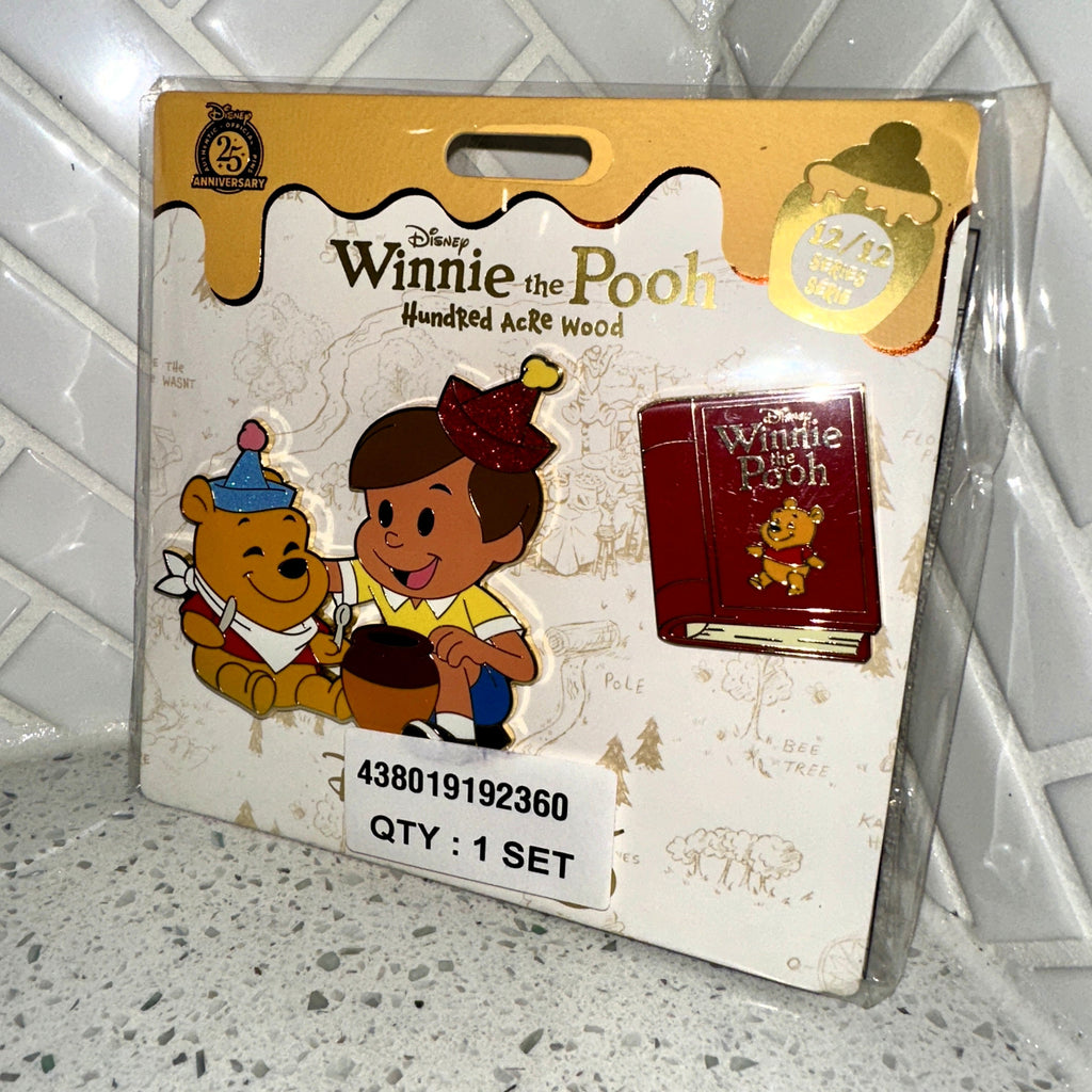 Disney Winnie the Pooh & Christopher Robin Disney Limited Release Pin Set - misc