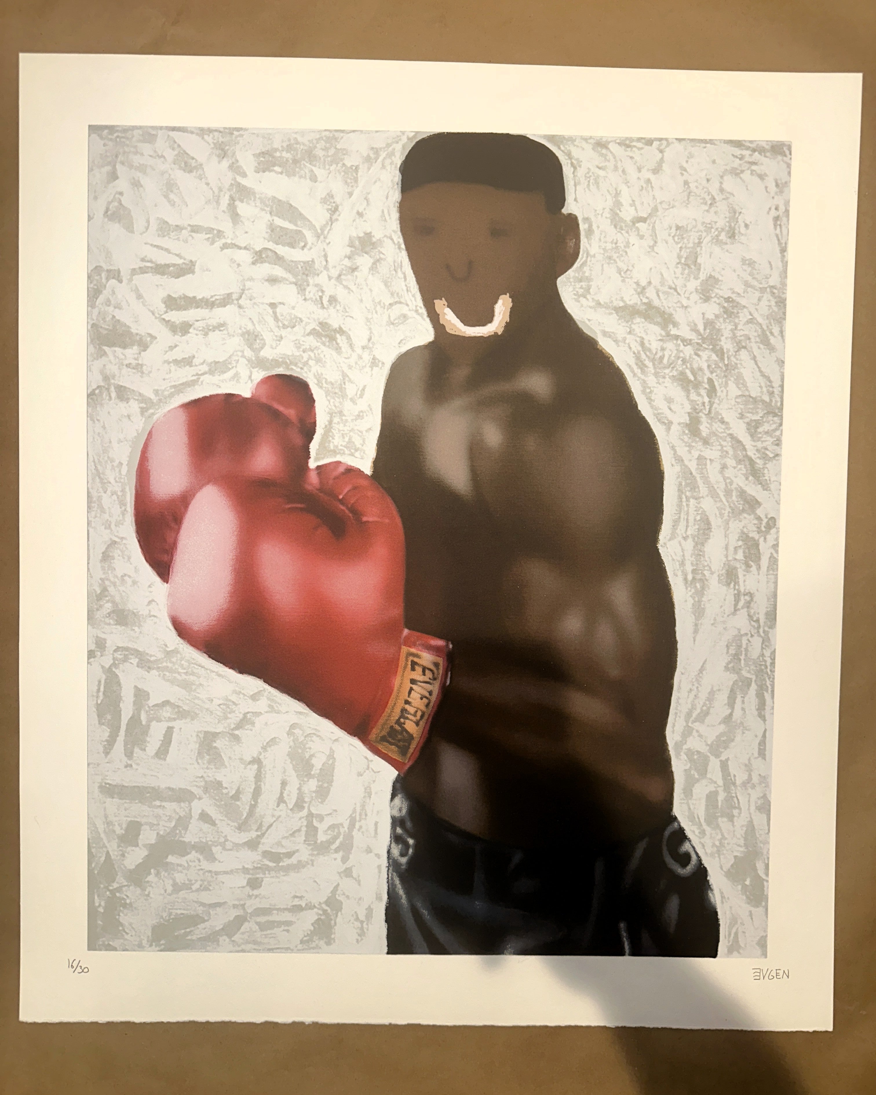 Evgen Copi Gorisek - Who's Gonna Punch Me Now? 2021 Signed & Numbered Art Print – Limited Collectibles