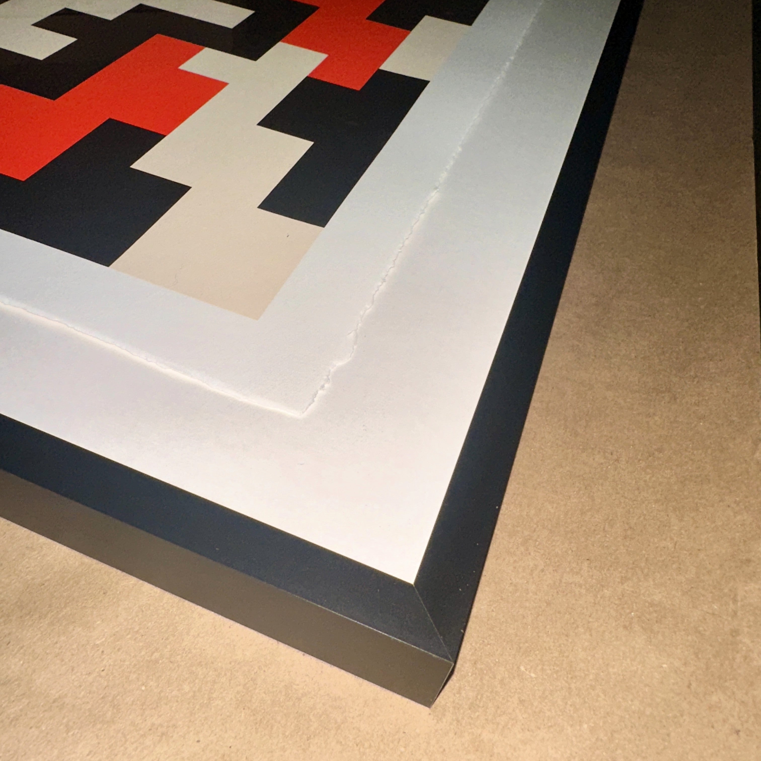 Invader Camo M3CM2 NVDR3-2 2024 Framed Camouflage Signed & Numbered Art Print Corner 4 – Limited Collectibles