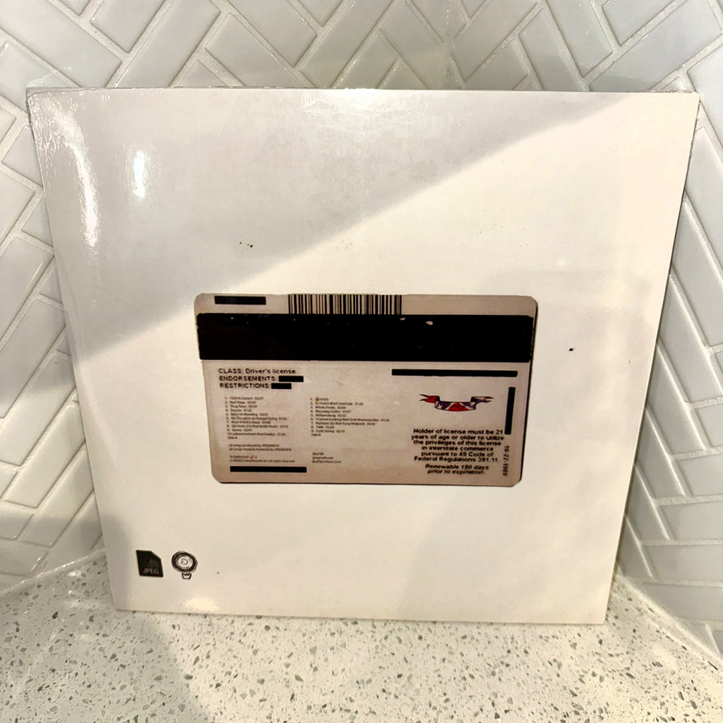 JPEGMAFIA - Veteran LP - Blue Vinyl Record