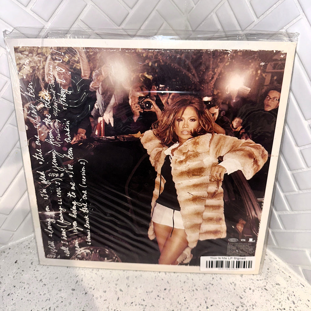Jennifer Lopez - This is Me… Then LP - Limited Edition Vinyl Record - Signed