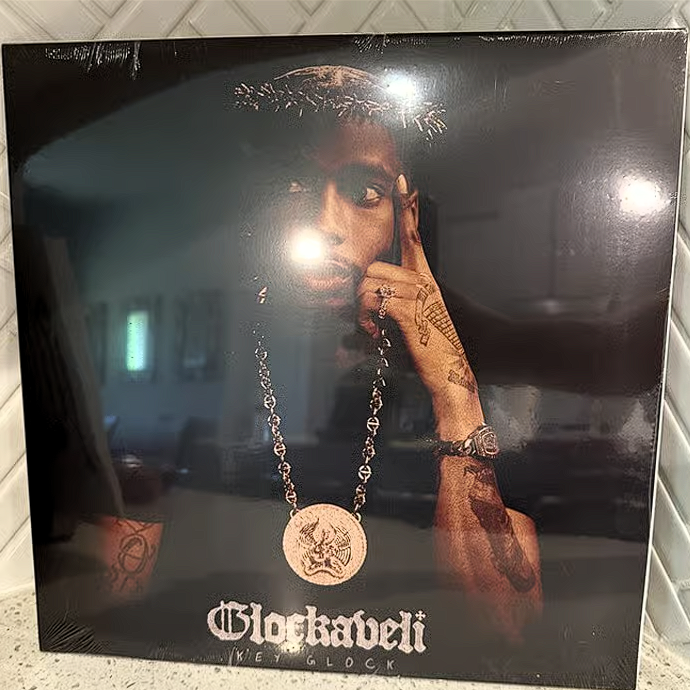 Key Glock - Glockaveli LP Limited Edition Signed Autographed Red Vinyl Record