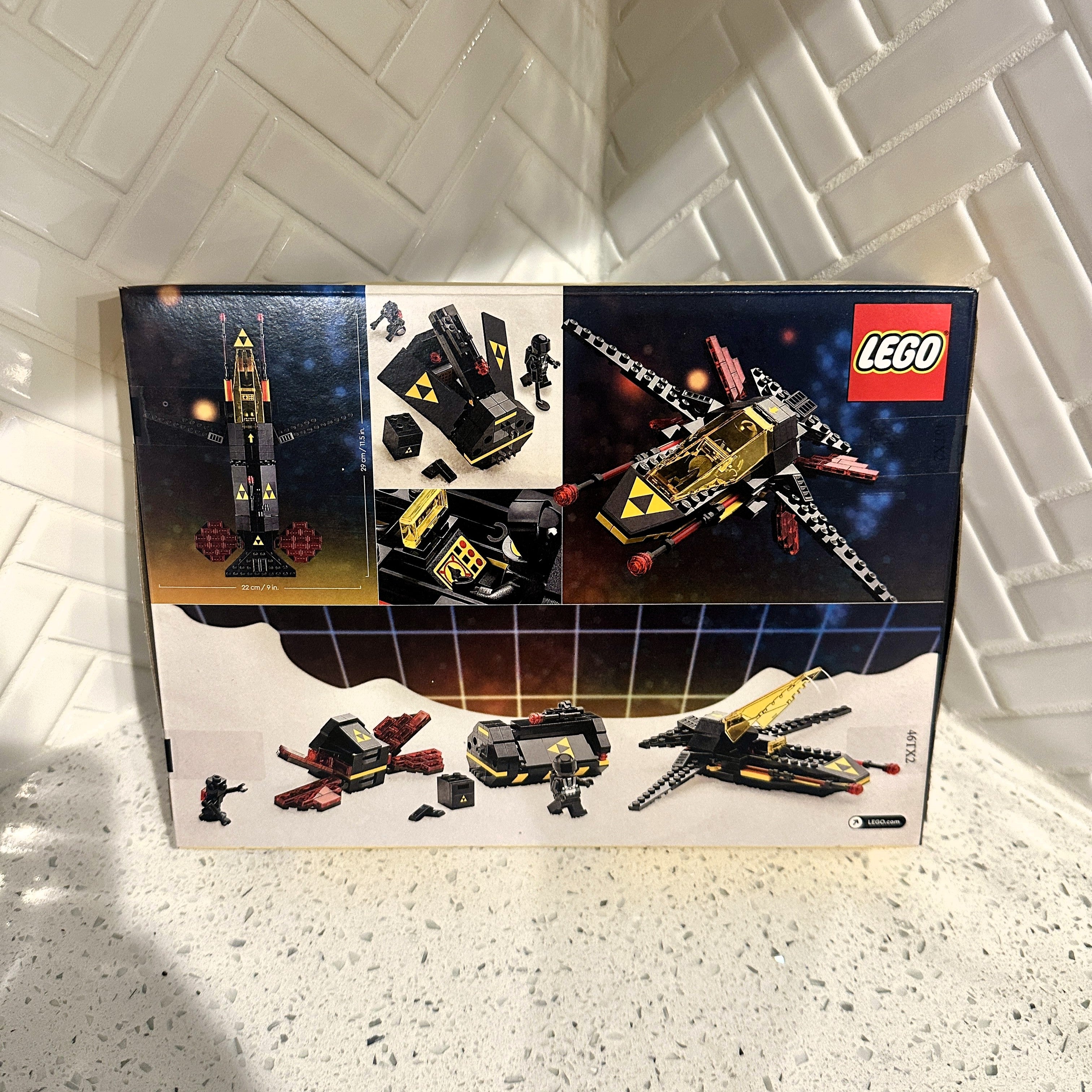 LEGO - Blacktron Cruiser Space System 40580 Rear – Limited Collectibles