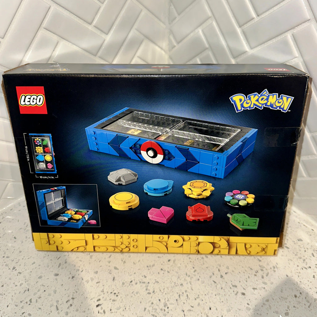 LEGO Pokémon Kanto Region Badge Collection Set 40892 Rear