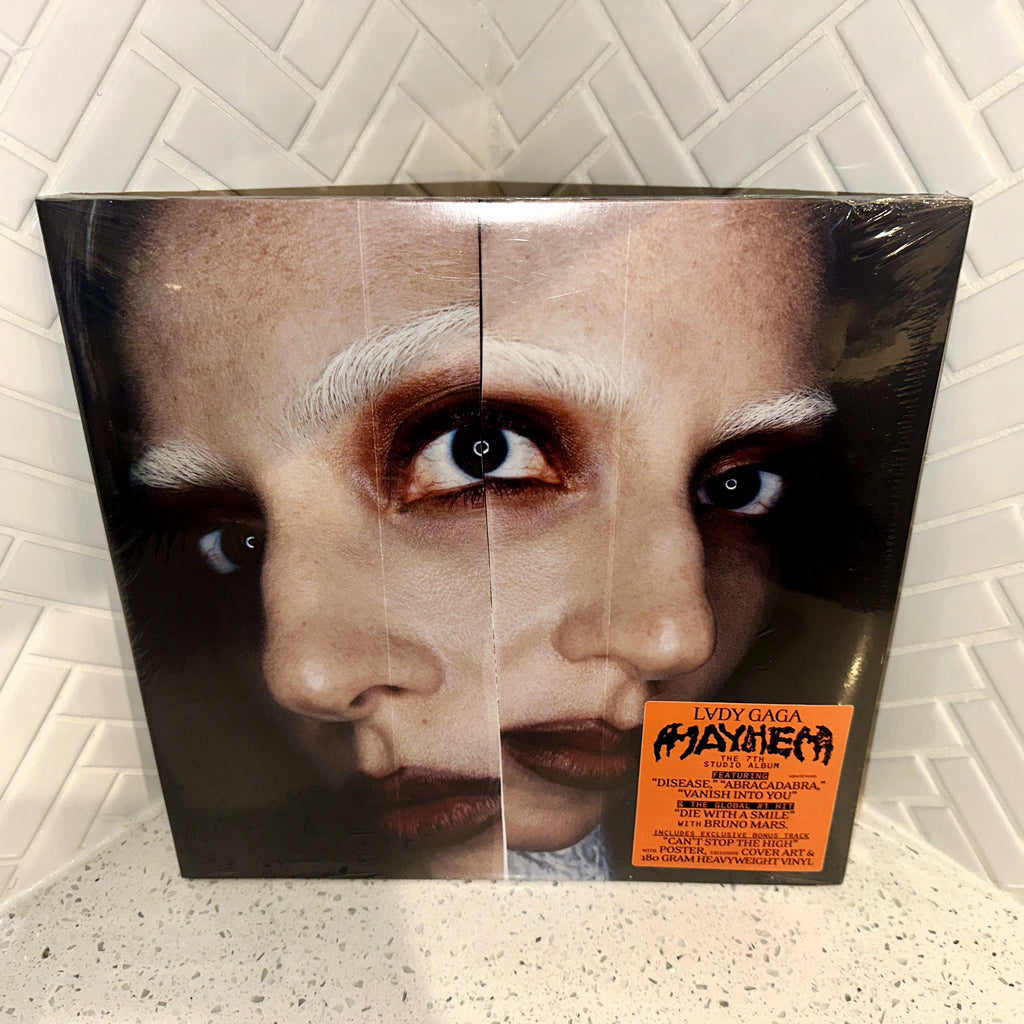 Lady Gaga Mayhem LP Limited Autographed Signed Alternate Cover 180g Vinyl Record Front
