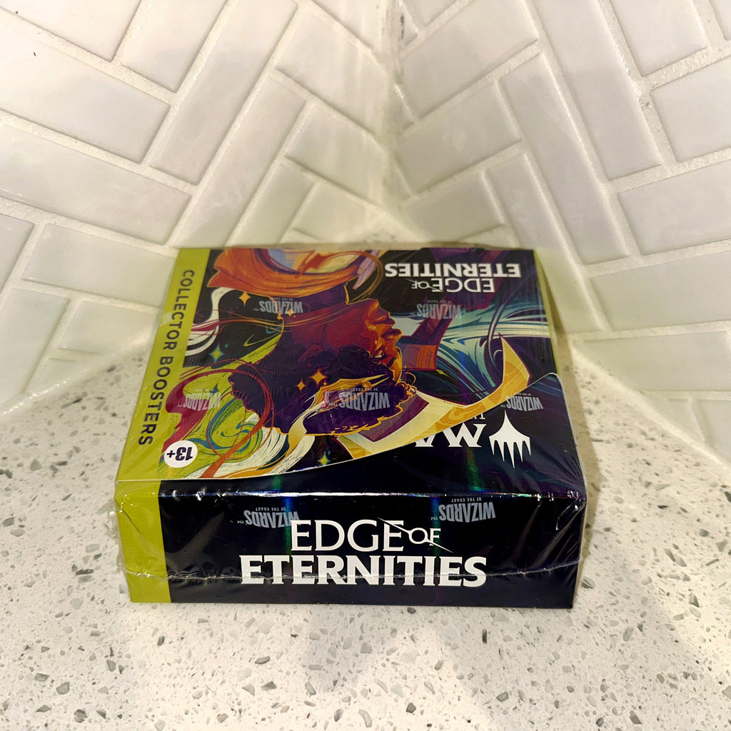 Magic The Gathering EOE Edge of Eternities Collector Booster Display Box Top Angle