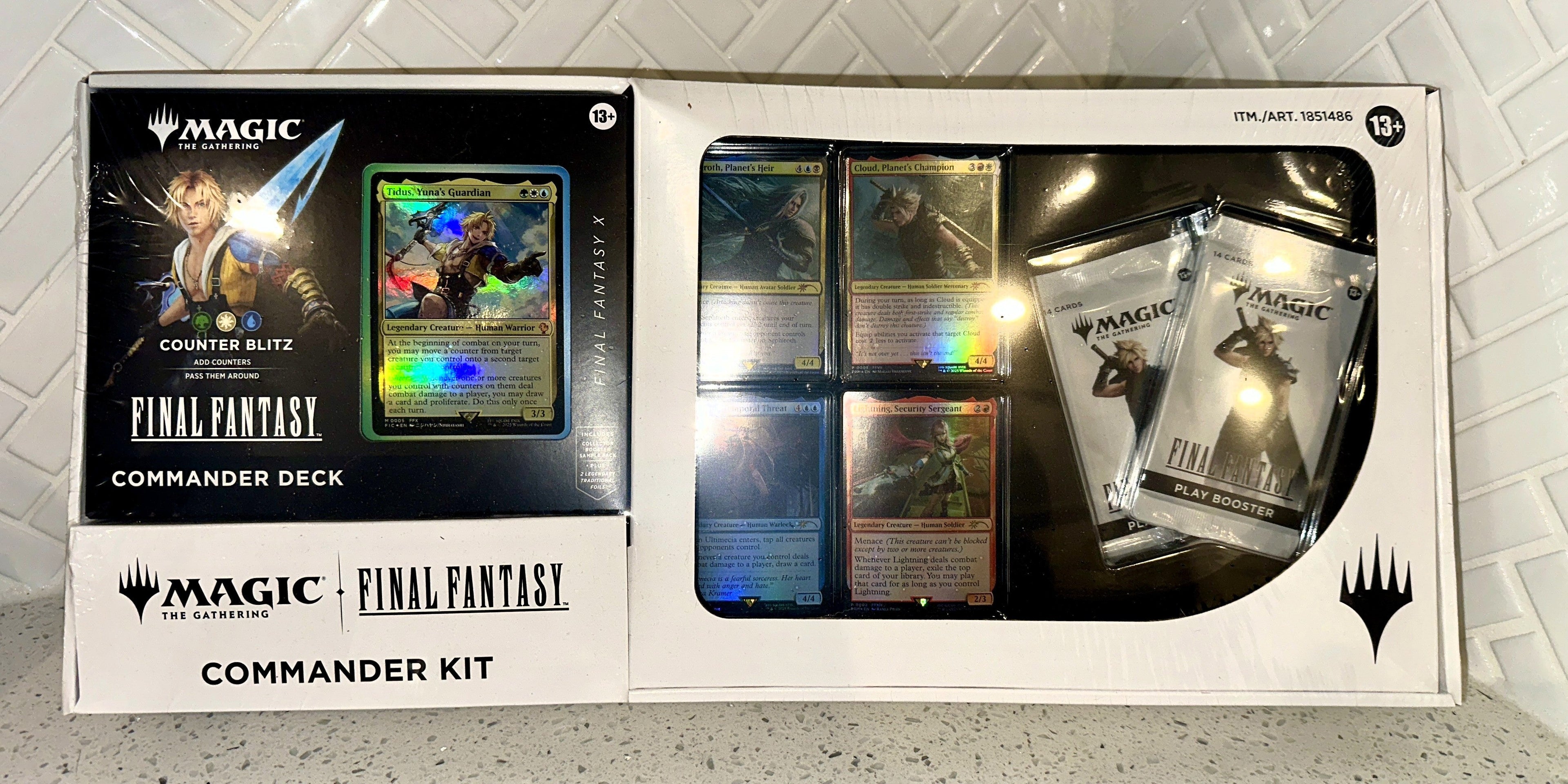 Magic The Gathering Final Fantasy X Commander Kit Counter Blitz Bundle – Limited Collectibles