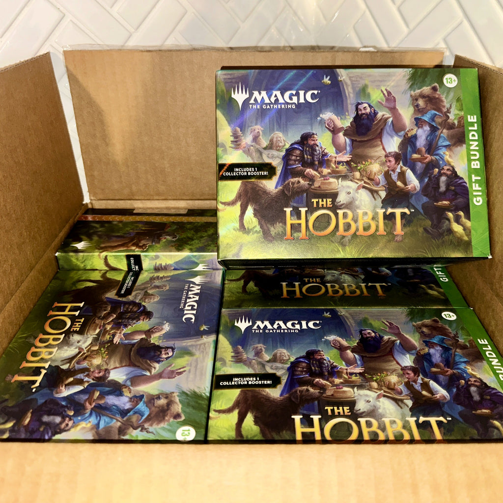 Magic The Gathering HOB The Hobbit Collector Booster Gift Bundle Box Shipment Front
