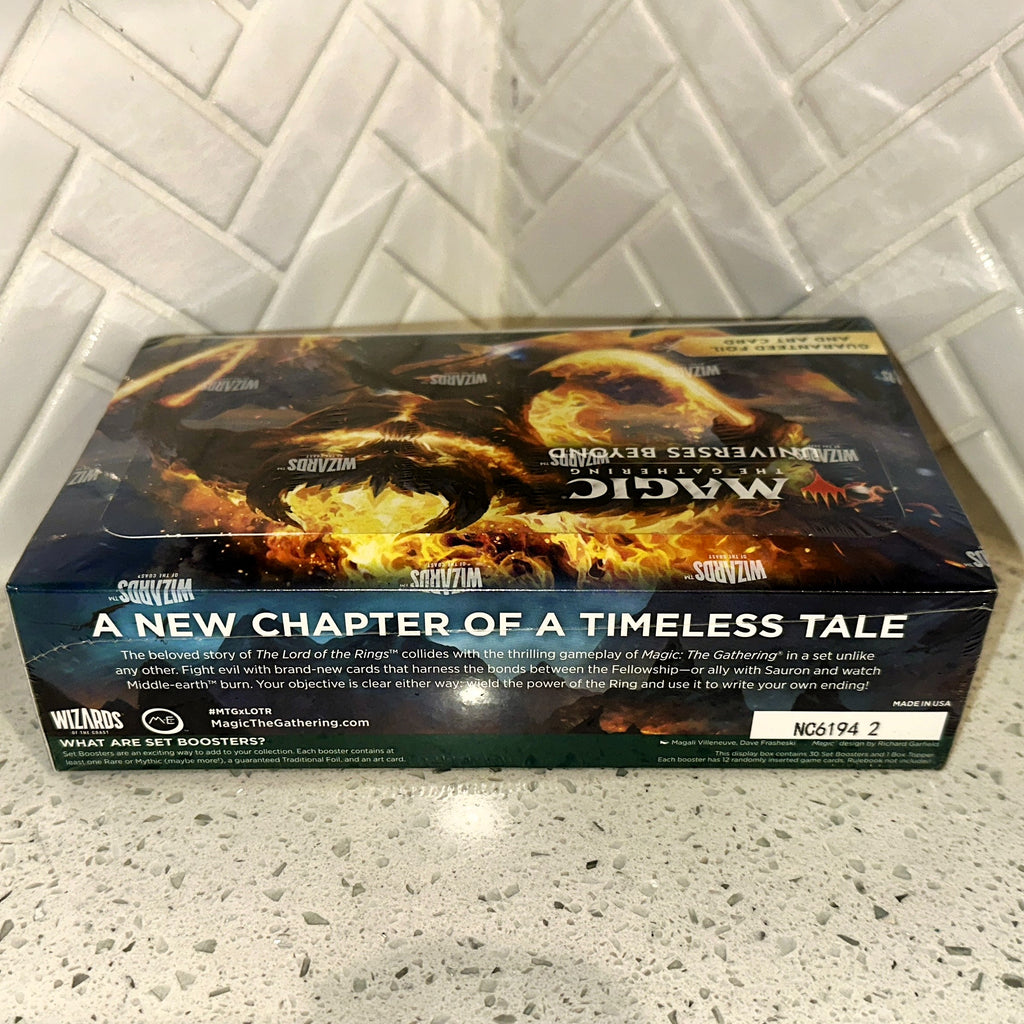 Magic The Gathering LTR Lord of The Rings Tales of Middle-Earth Set Booster Box Front
