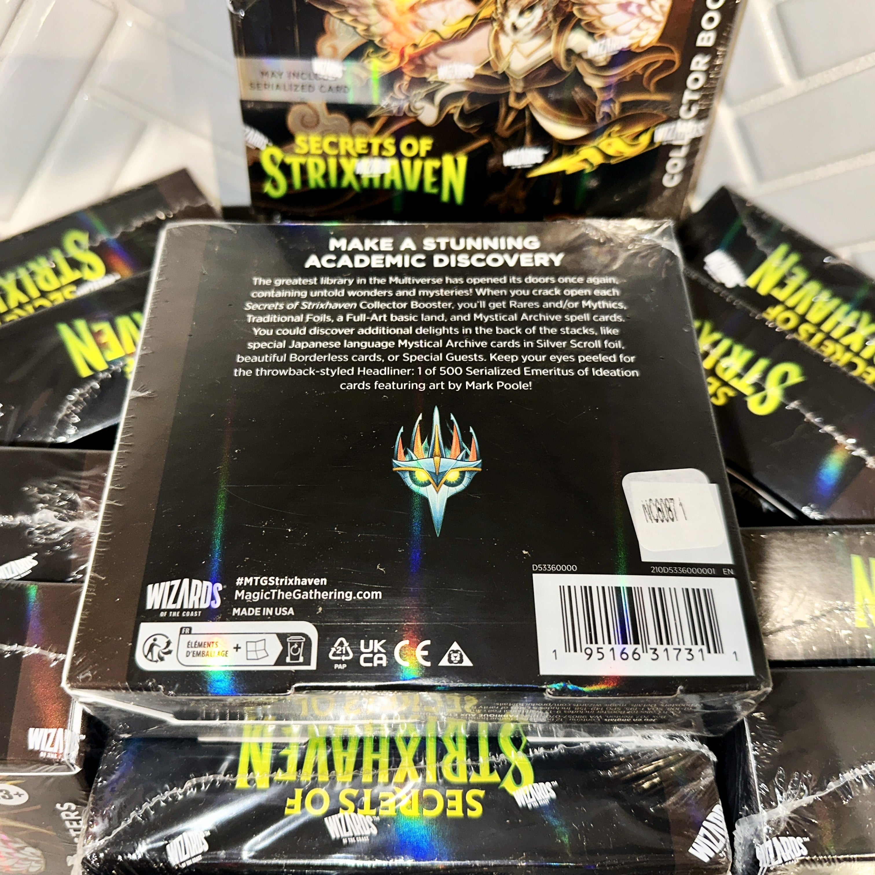 mtg strixhaven set booster box Amazon.com: Magic: The Gathering Strixhaven Set Booster Box main image 0