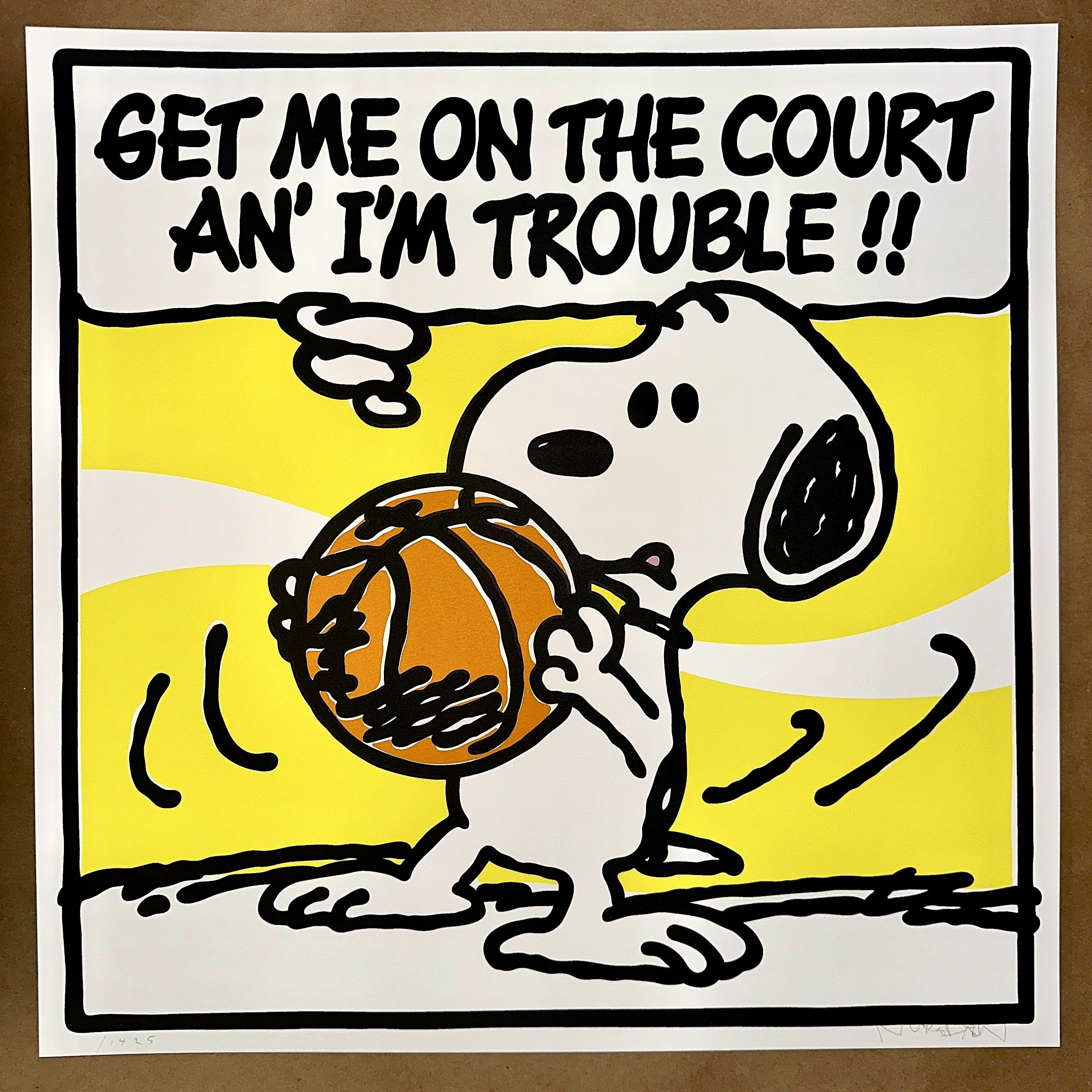 Mark Drew ~ Trouble!! (Ice Cube) - art_print – Limited Collectibles