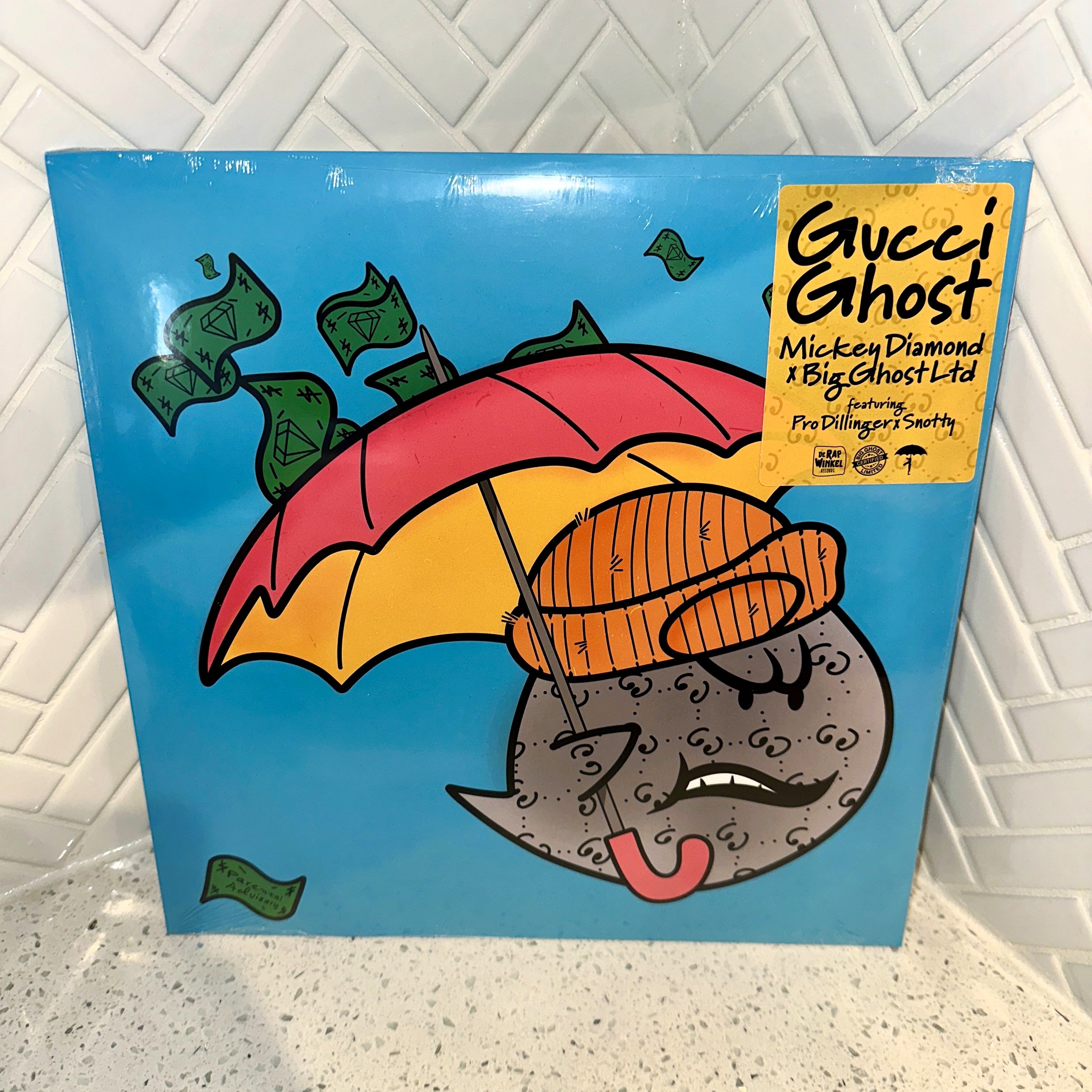 Mickey Diamond x Big Ghost LTD - Gucci Ghost - Stone Island Blue Vinyl – Limited Collectibles