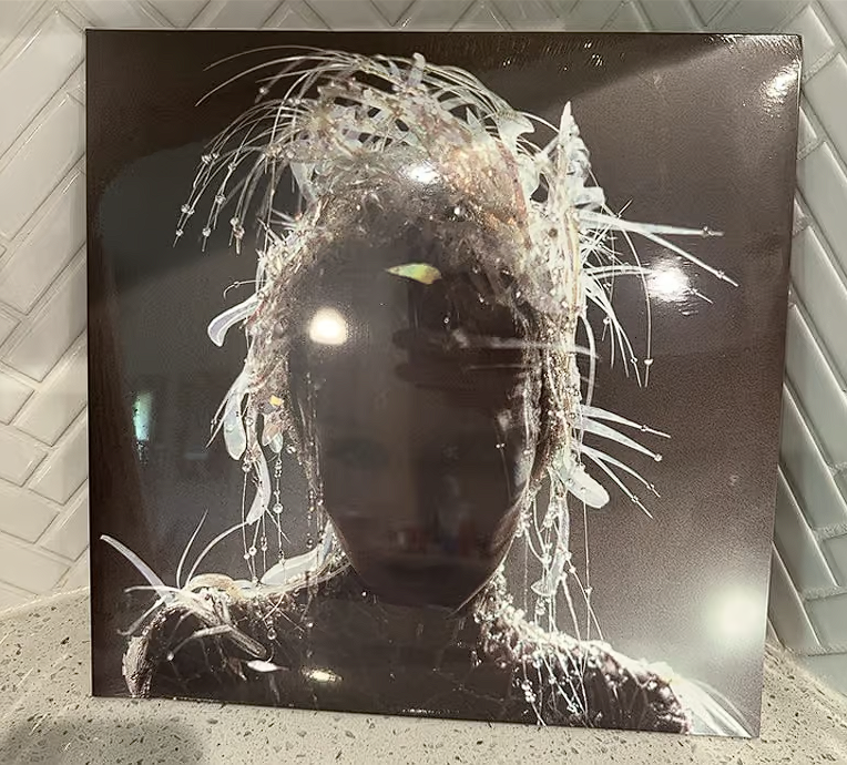 Miley Cyrus ~ Something Beautiful LP ~ Sea Blue ~ Signed - media_vinyl