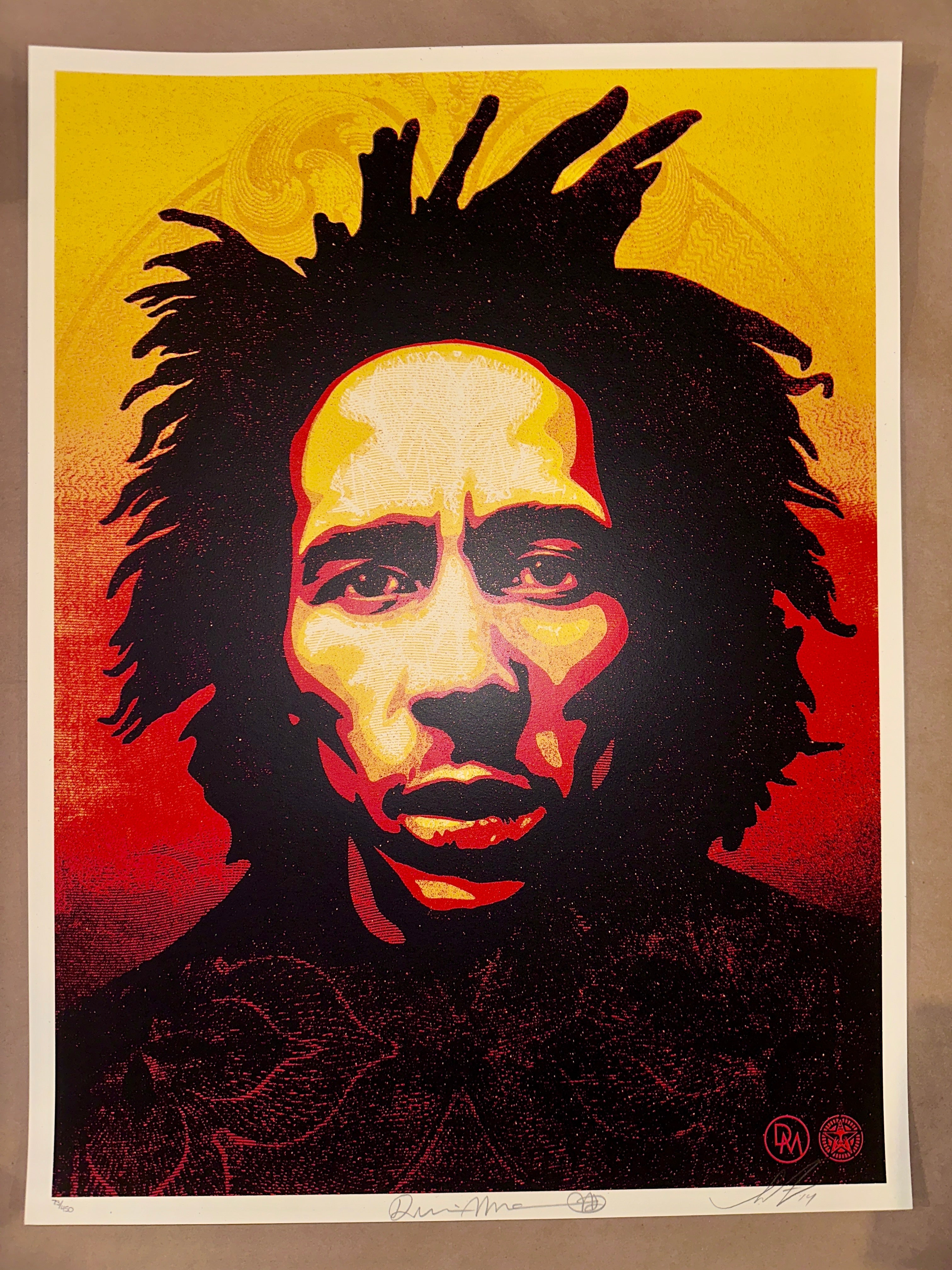 Shepard Fairey (Obey Giant) ~ Bob Marley - art_print – Limited Collectibles