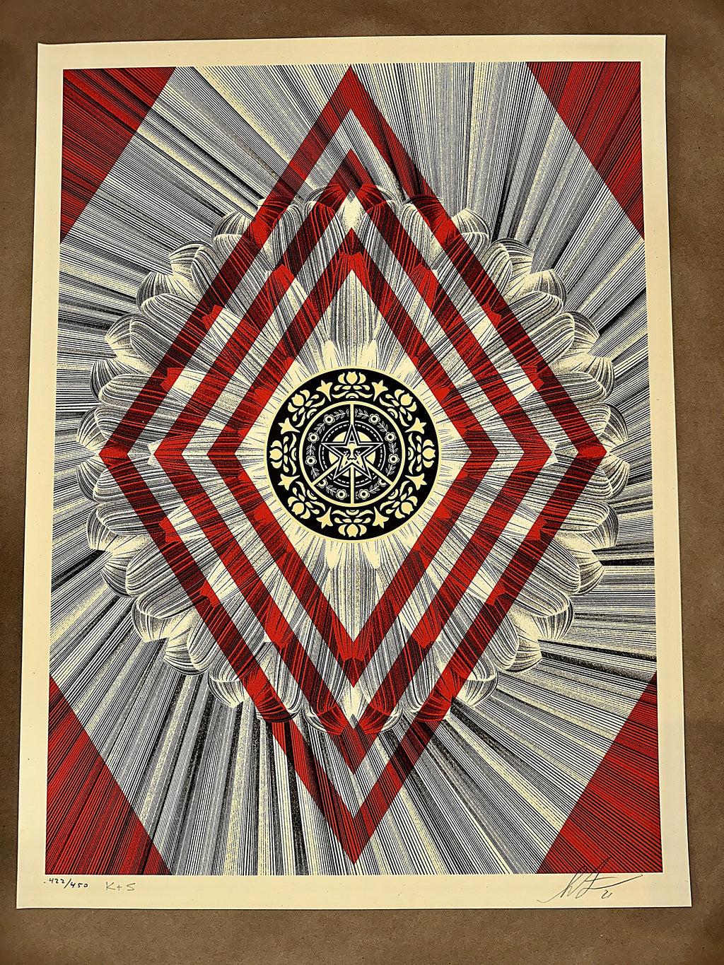 Shepard Fairey (Obey Giant) ~ Kai & Sunny ~ Flower Diamond - art_print