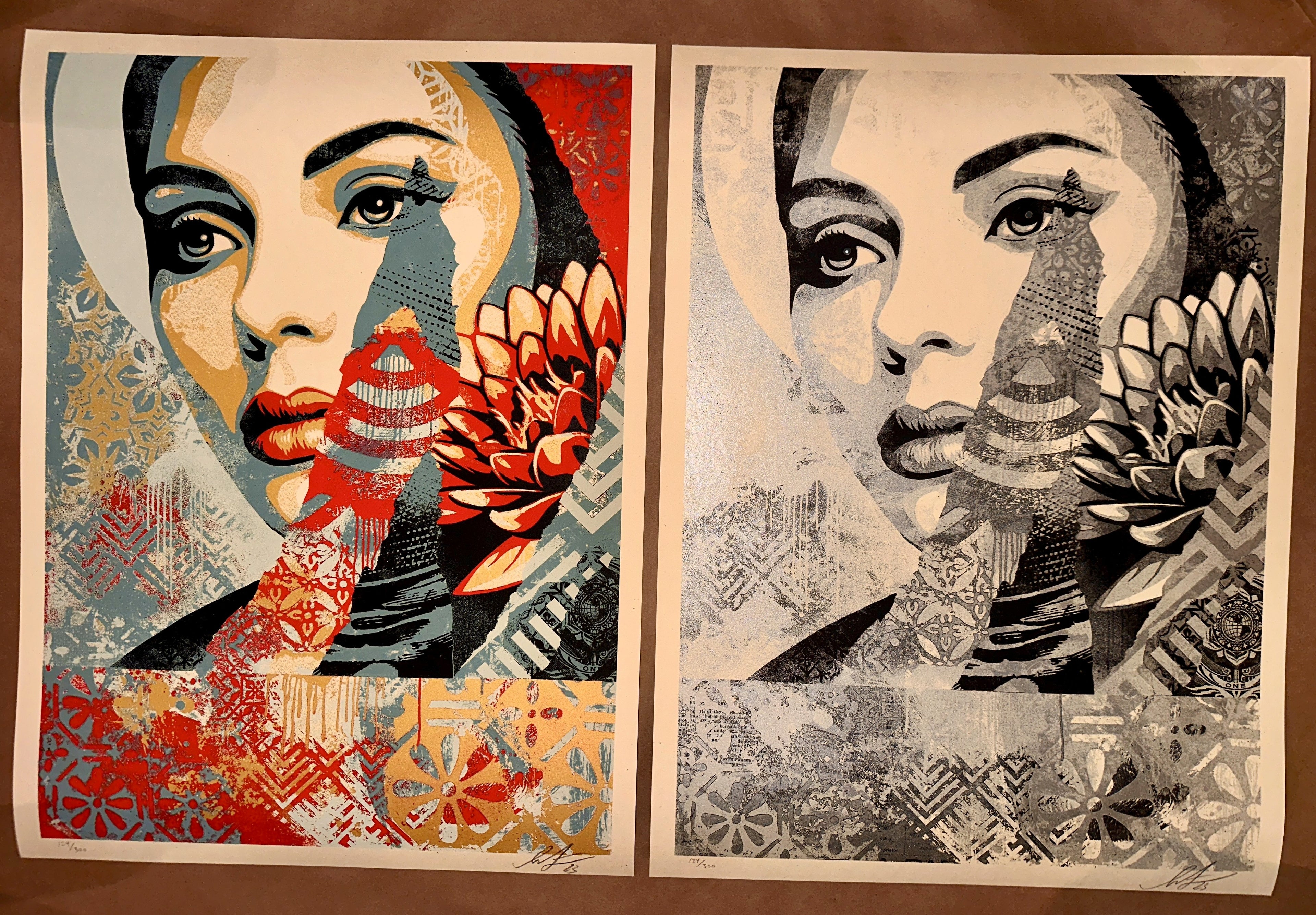Shepard Fairey - One Earth - Signed & Numbered 2024 Screen Print (Set) – Limited Collectibles
