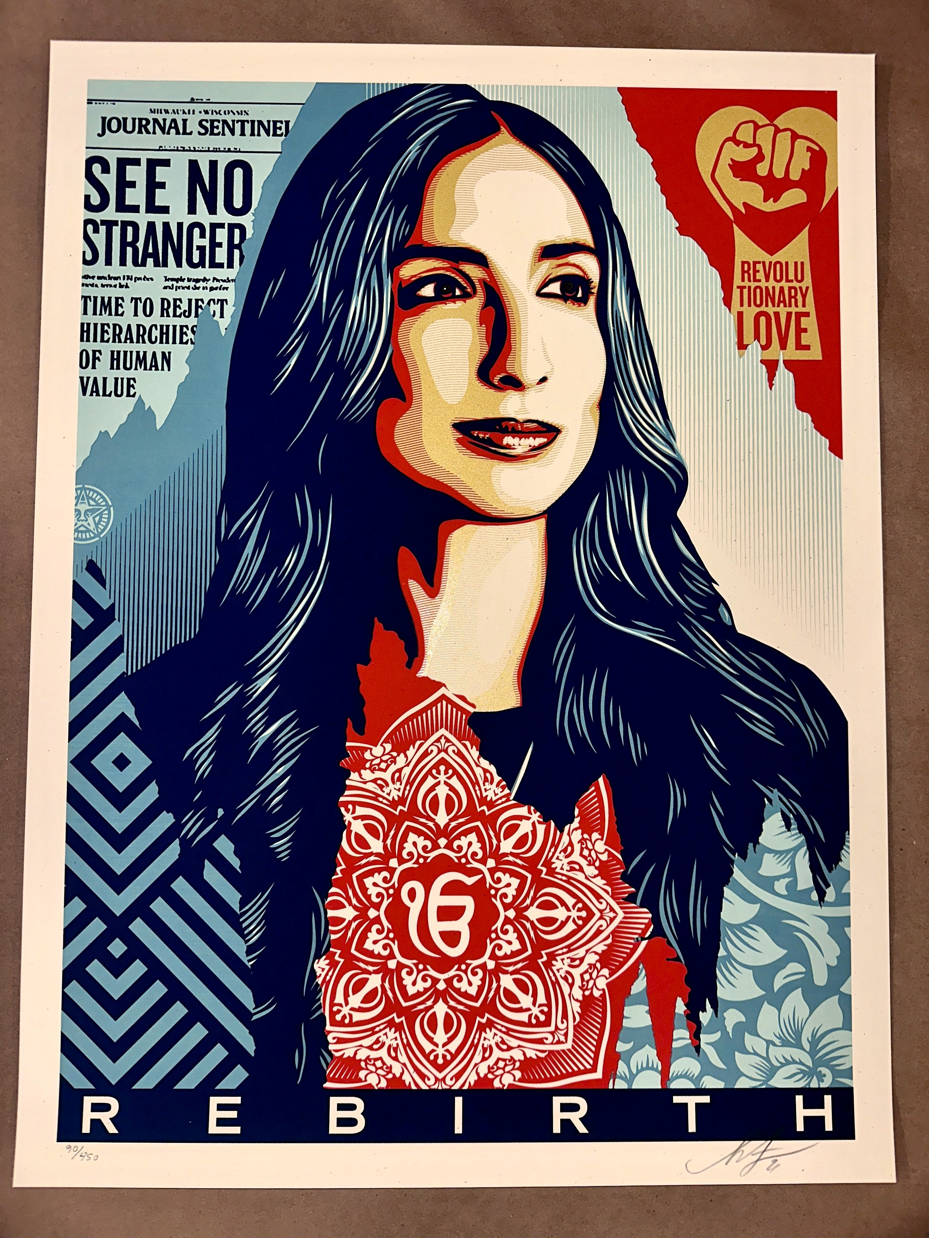 Shepard Fairey (Obey Giant) ~ Rebirth - art_print – Limited Collectibles