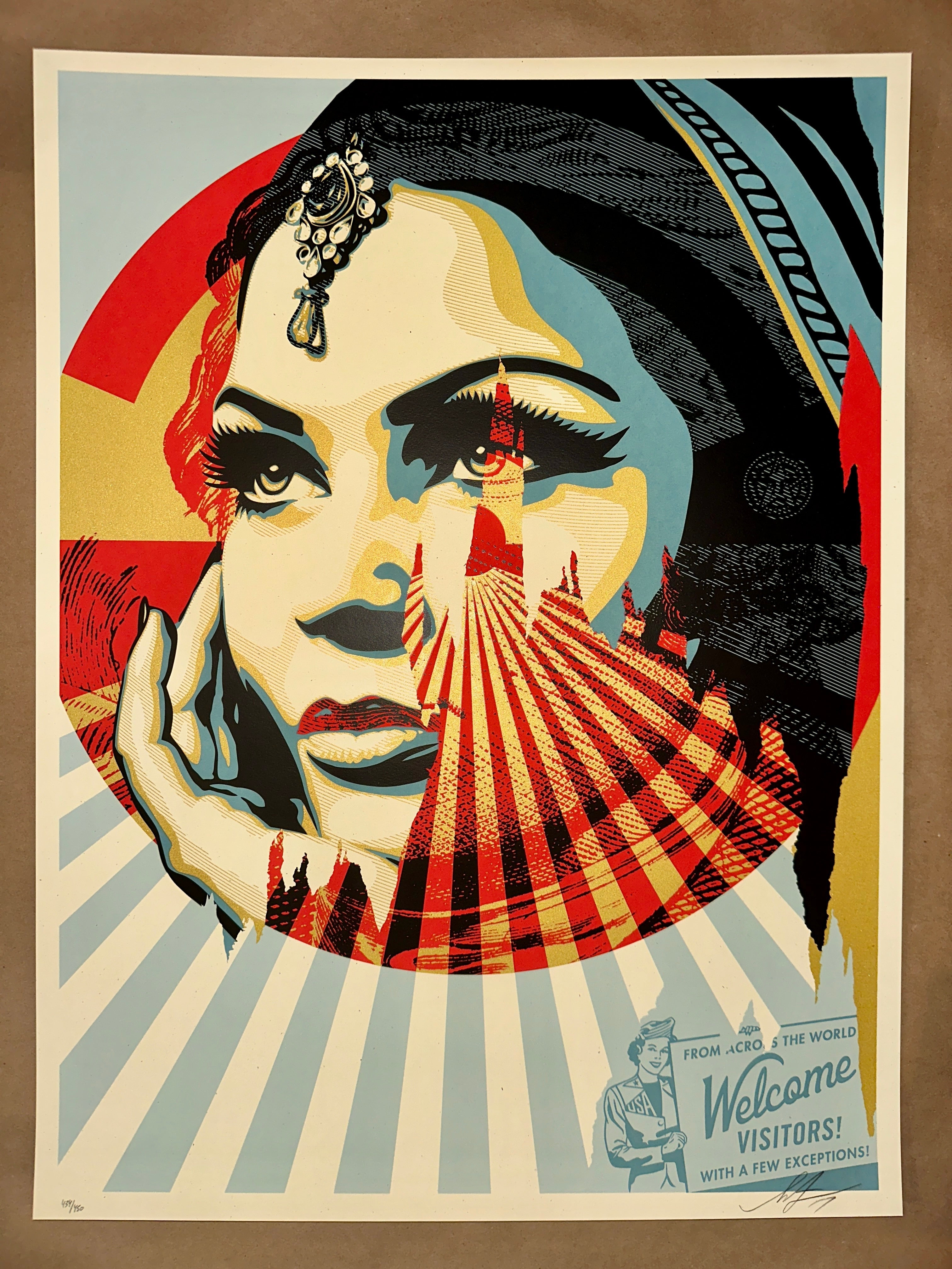 Shepard Fairey (Obey Giant) ~ Target Exceptions - art_print – Limited Collectibles