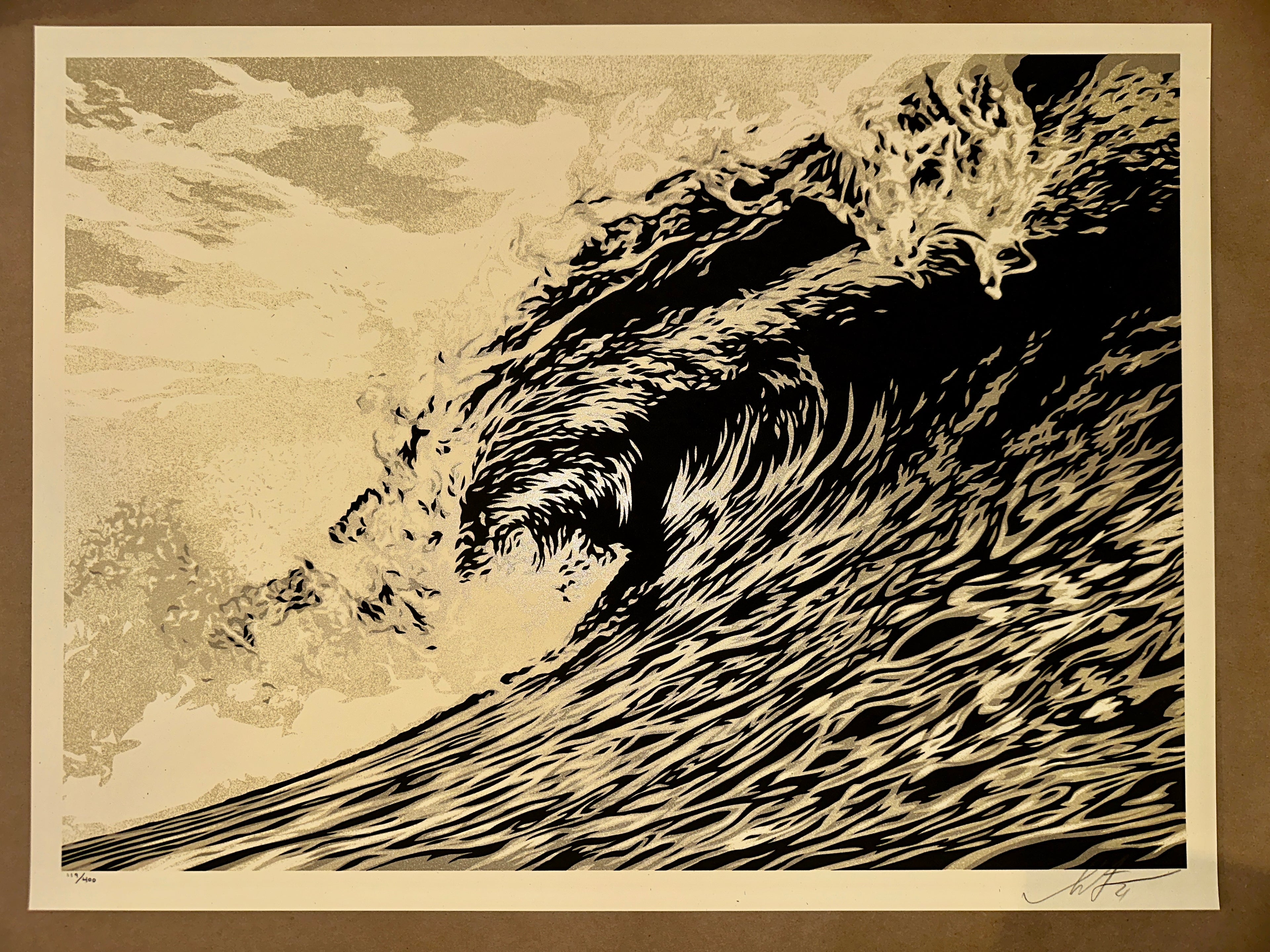 Shepard Fairey  Waves of Distress (Set) - Signed & Numbered 2021 Screen Print – Limited Collectibles