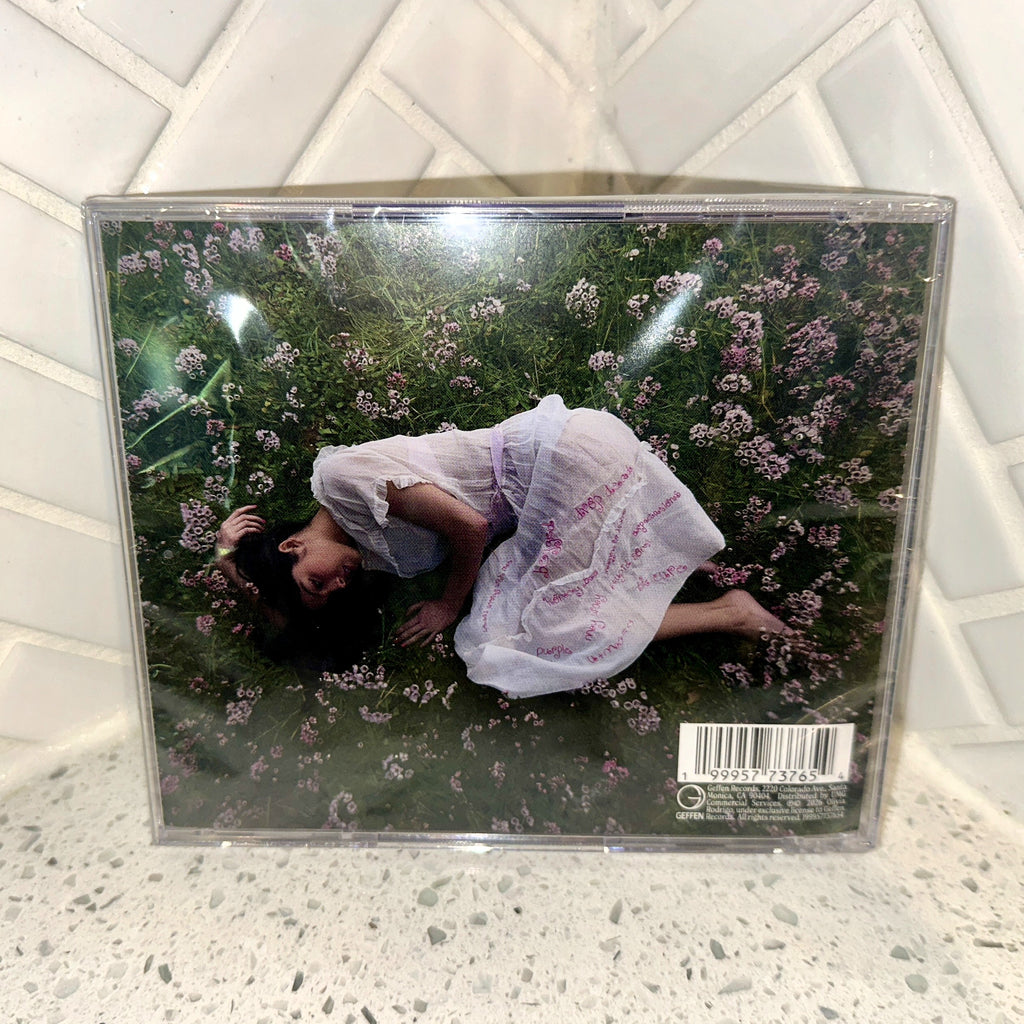 Olivia Rodrigo You Seem Pretty Sad For a Girl So In Love Signed CD Rear UPC Barcode