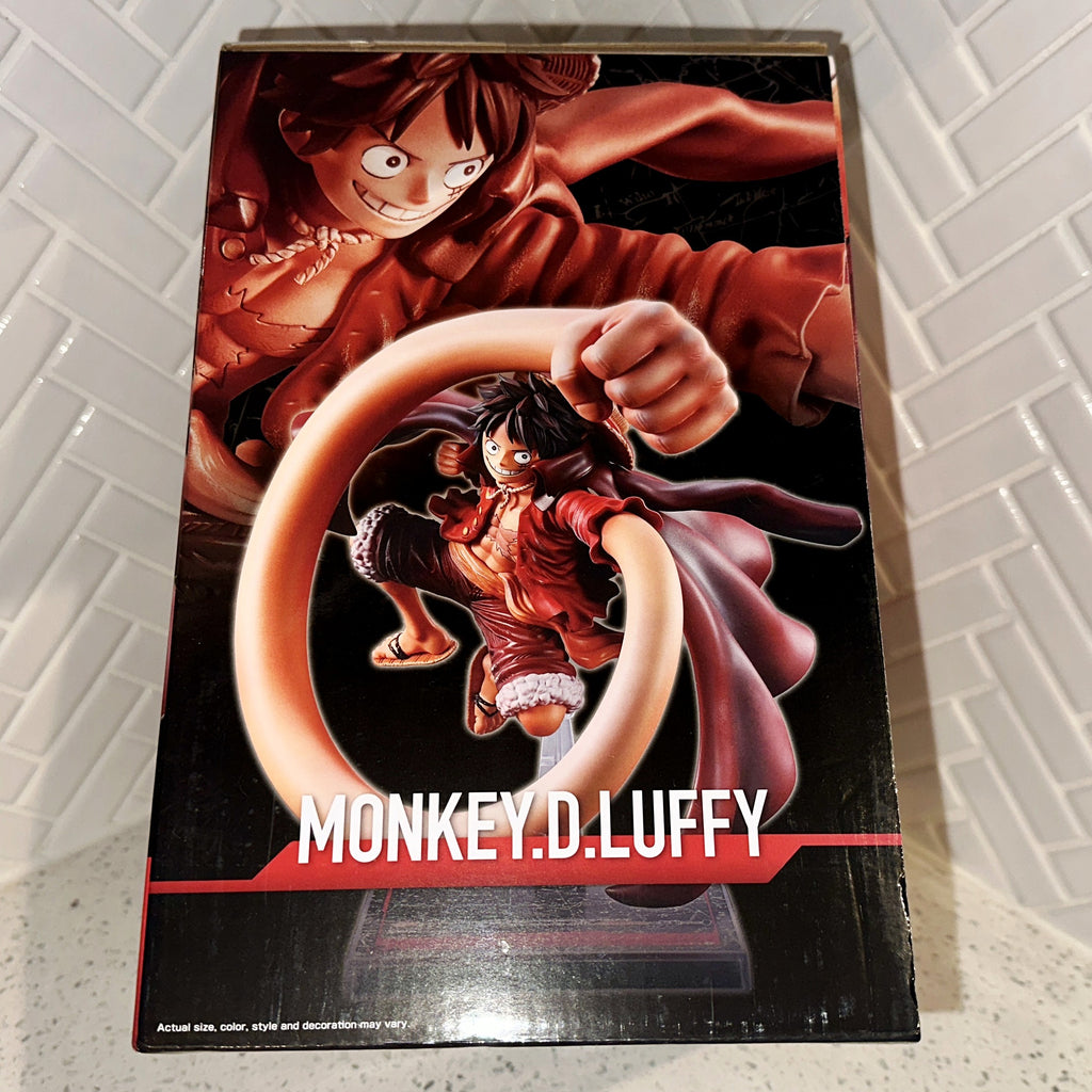 One Piece Card Game Monkey D. Luffy Ichibansho Collectible Figure Statue Side