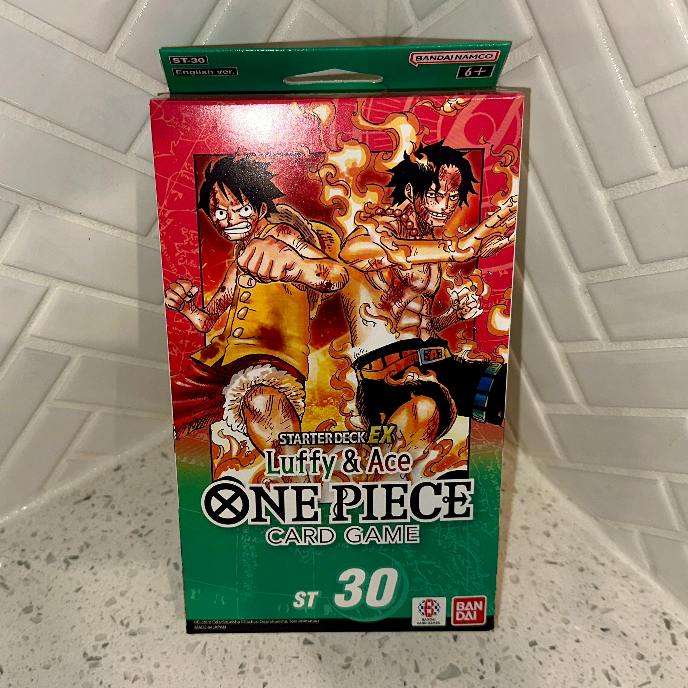 One Piece TCG [ST-30] Starter Deck EX Luffy & Ace Front – Limited Collectibles