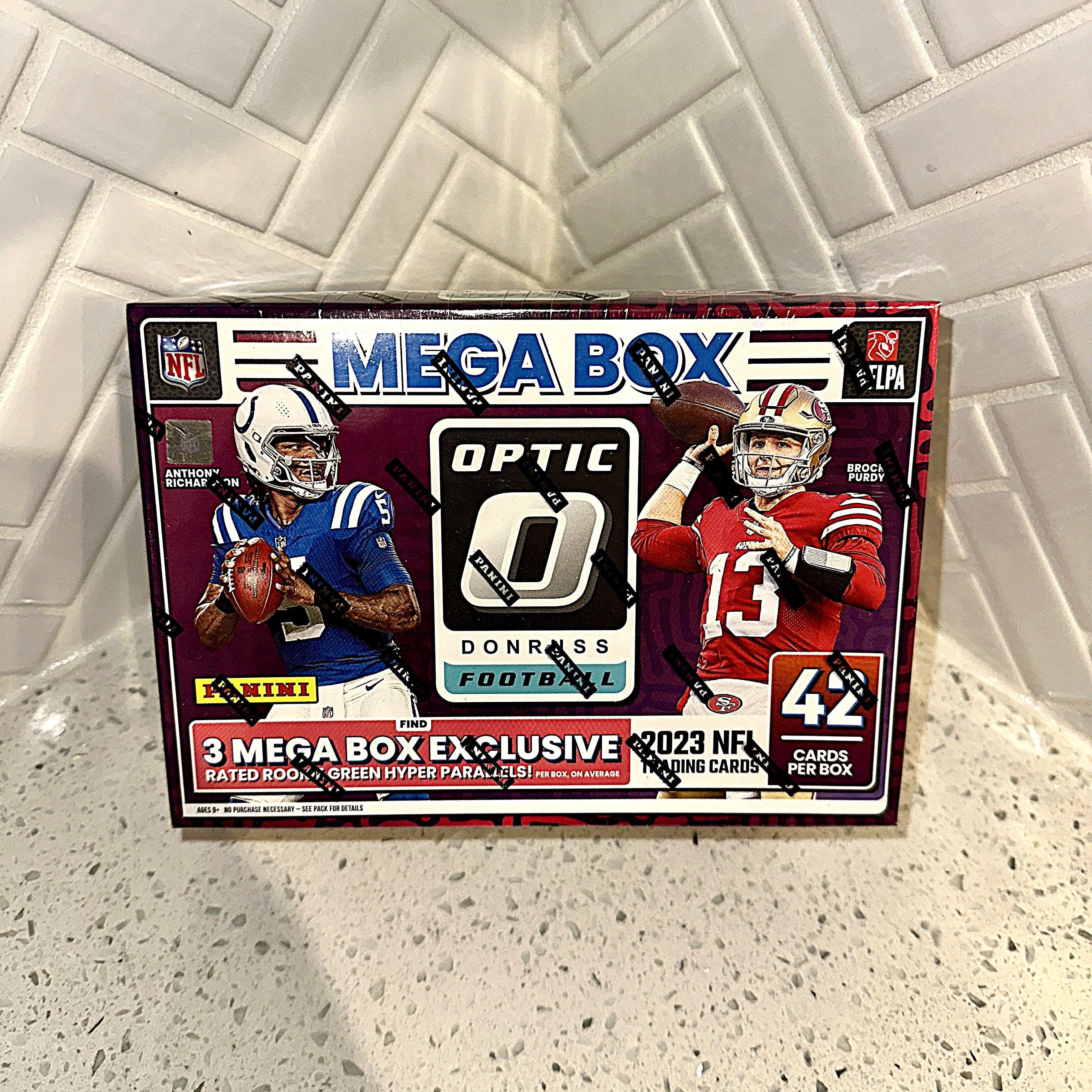 2023 Donruss Optic Football ~ Mega Box (Green Hyper) - sports_cards – Limited Collectibles
