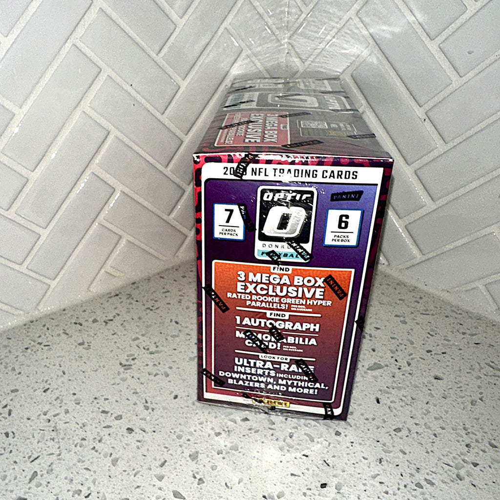 2023 Donruss Optic Football ~ Mega Box (Green Hyper)